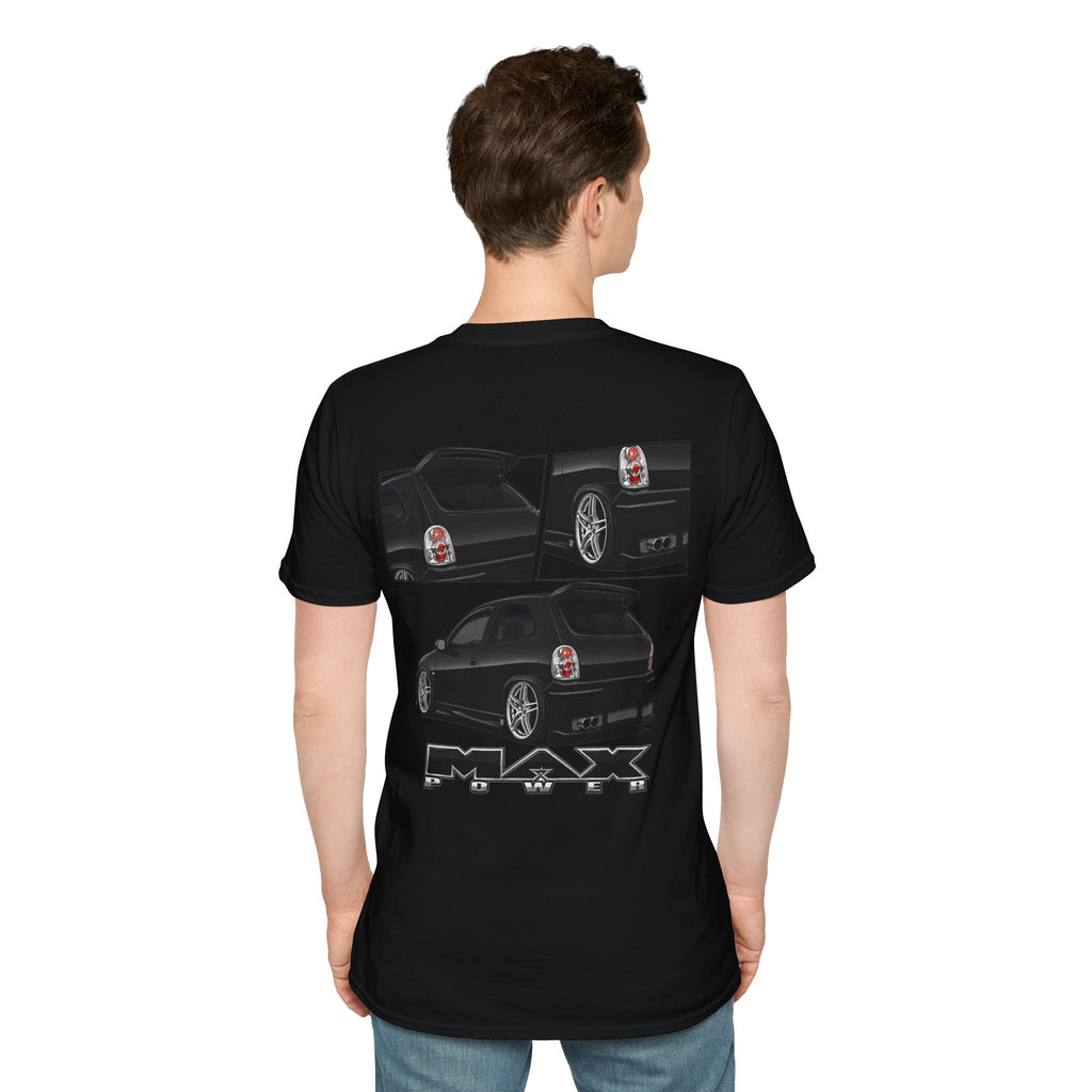 BLACK MAX POWER CORSA B T-SHIRT