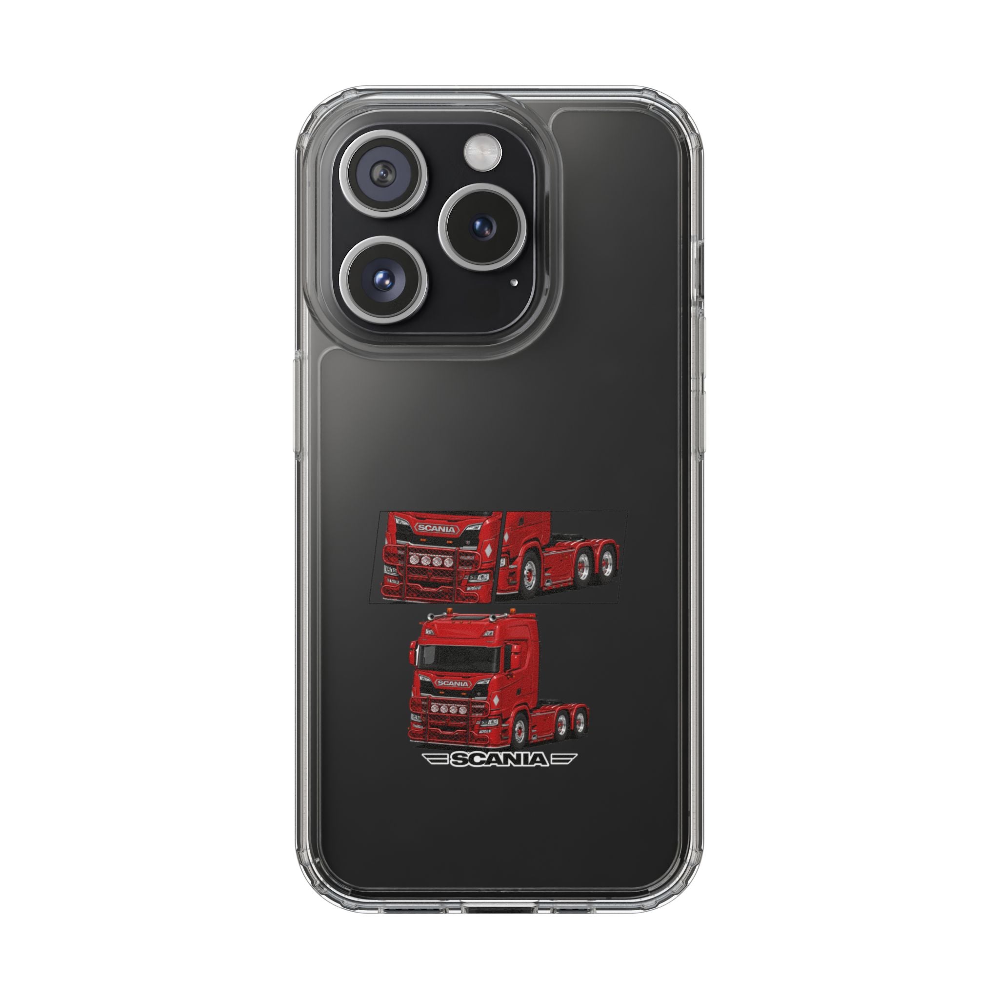 RED SCANIA S-SERIES PHONE CASES