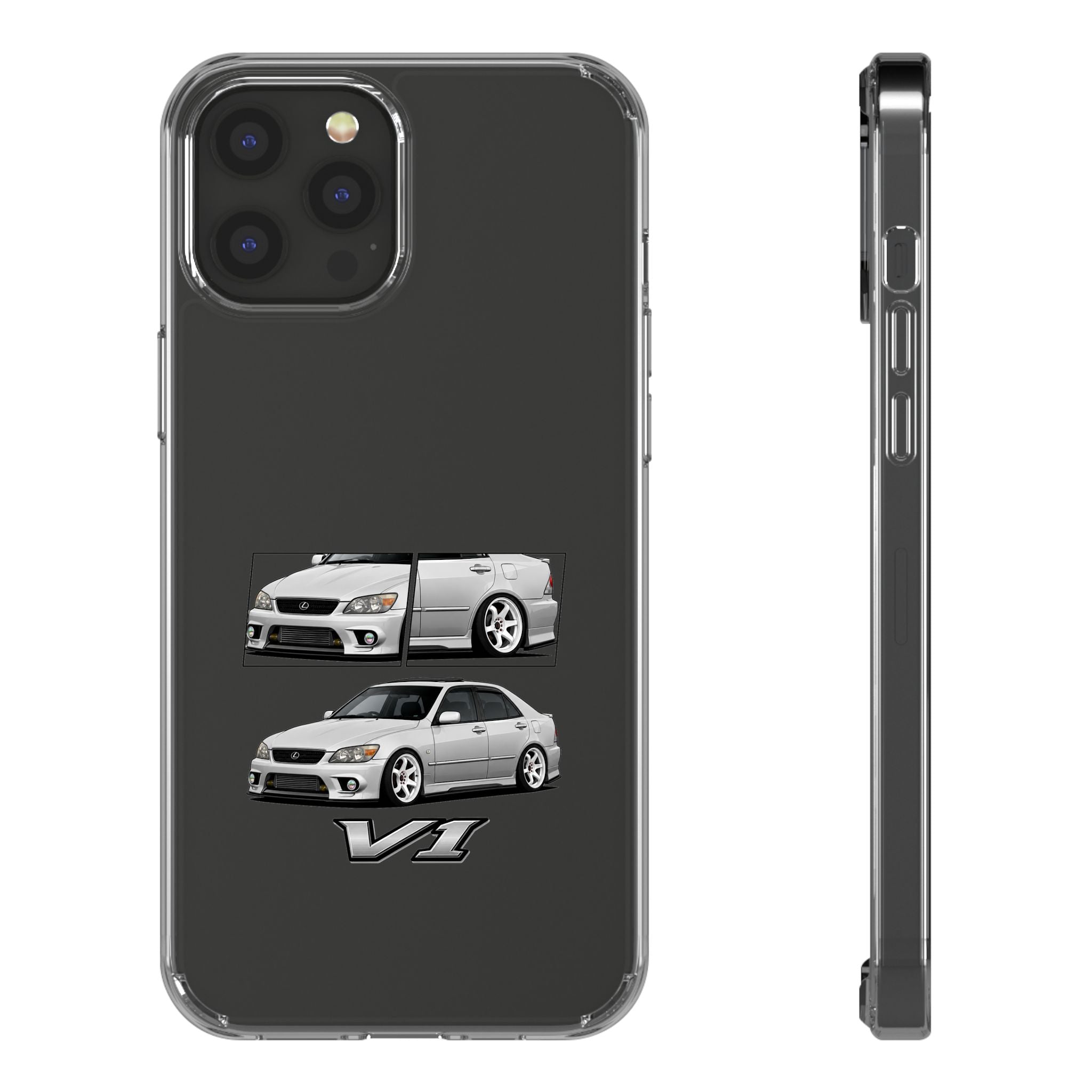 SILVER LEXUS IS200 PHONE CASES