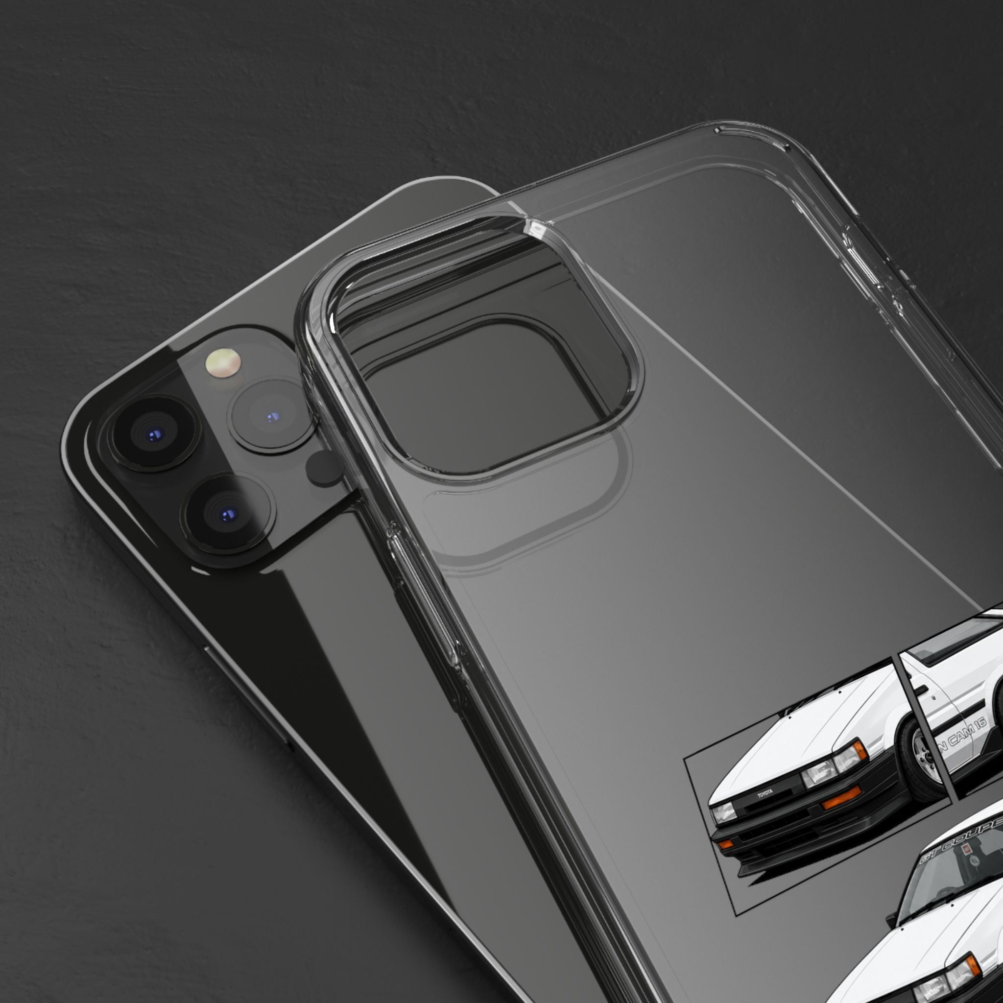 WHITE AE86 TWINCAM PHONE CASES