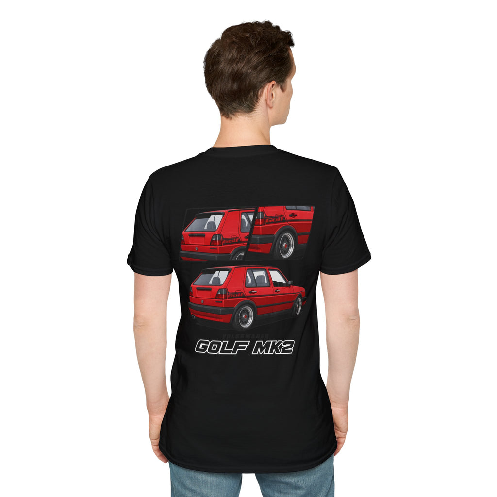 RED MK2 GOLF T-SHIRT