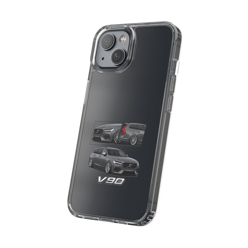 GREY VOLVO V90 PHONE CASES