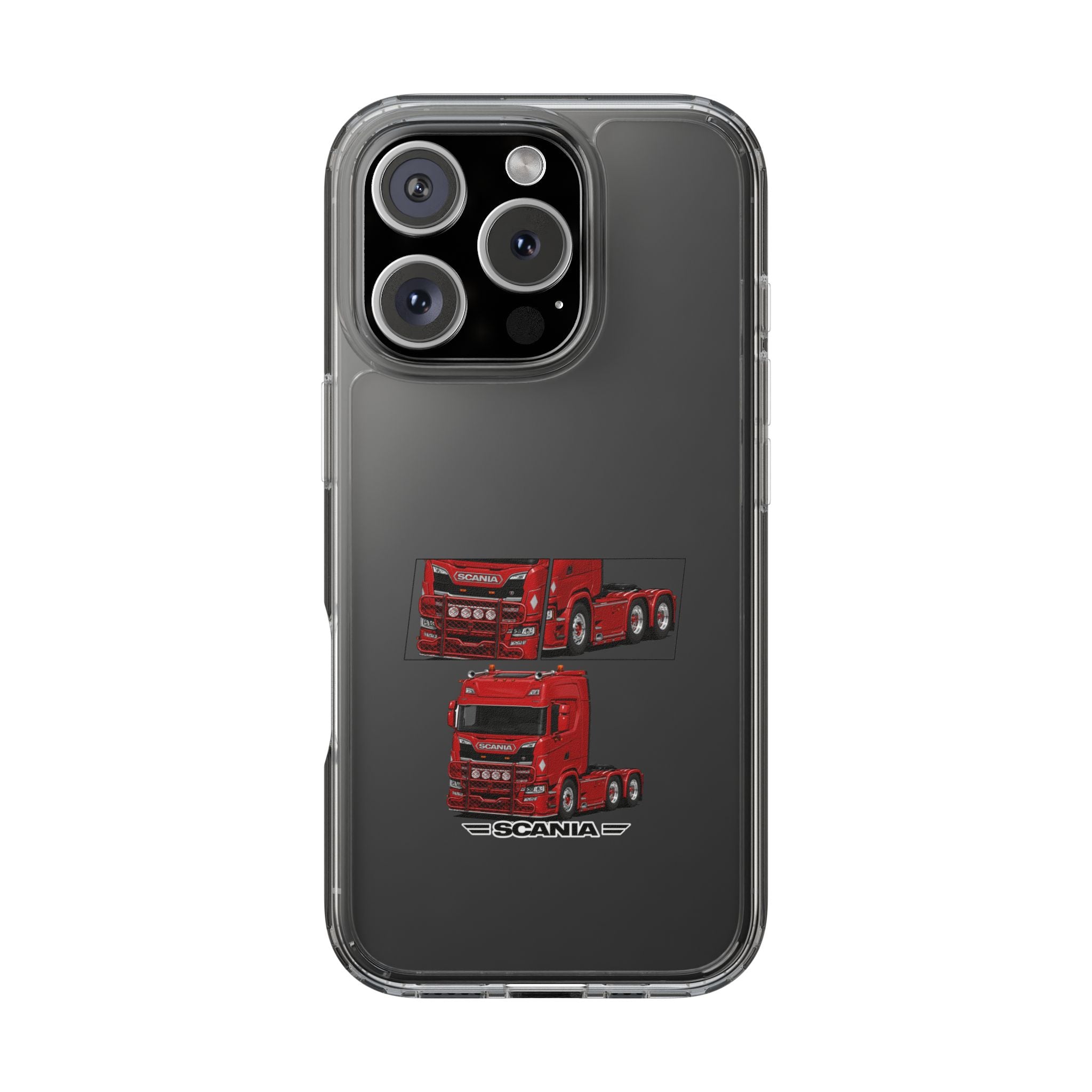 RED SCANIA S-SERIES PHONE CASES