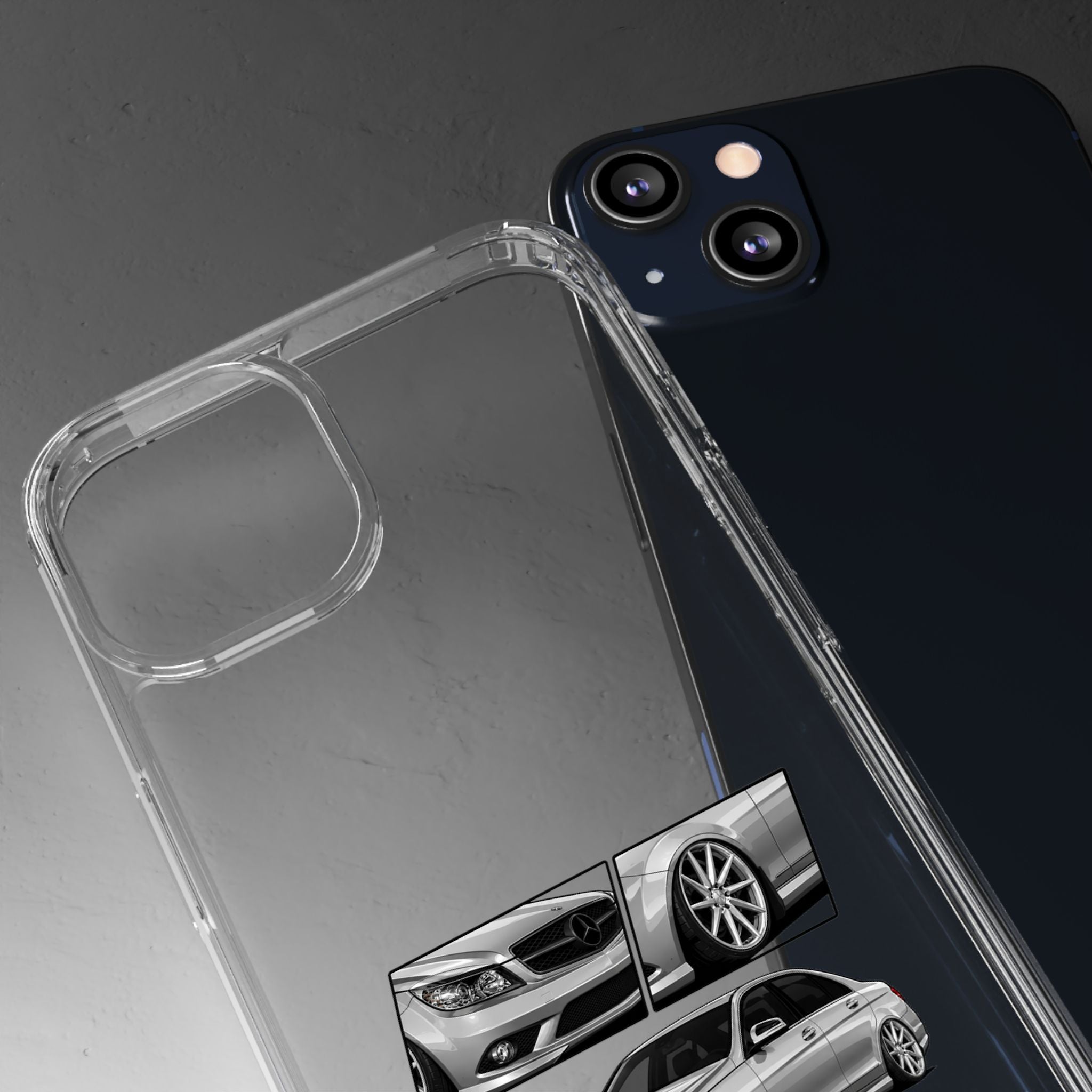 SILVER C-CLASS PHONE CASES