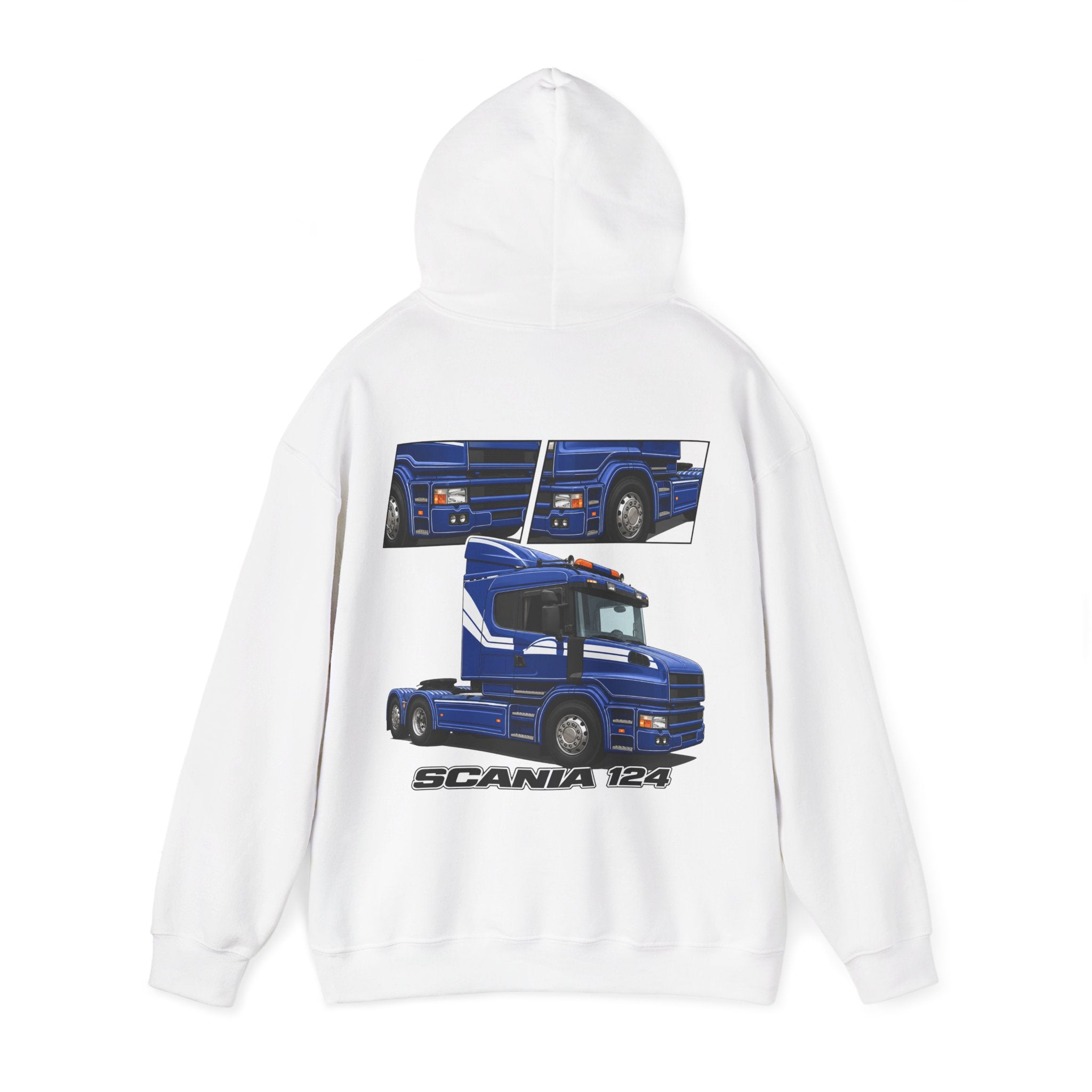 BLUE SCANIA 124 JUMPER