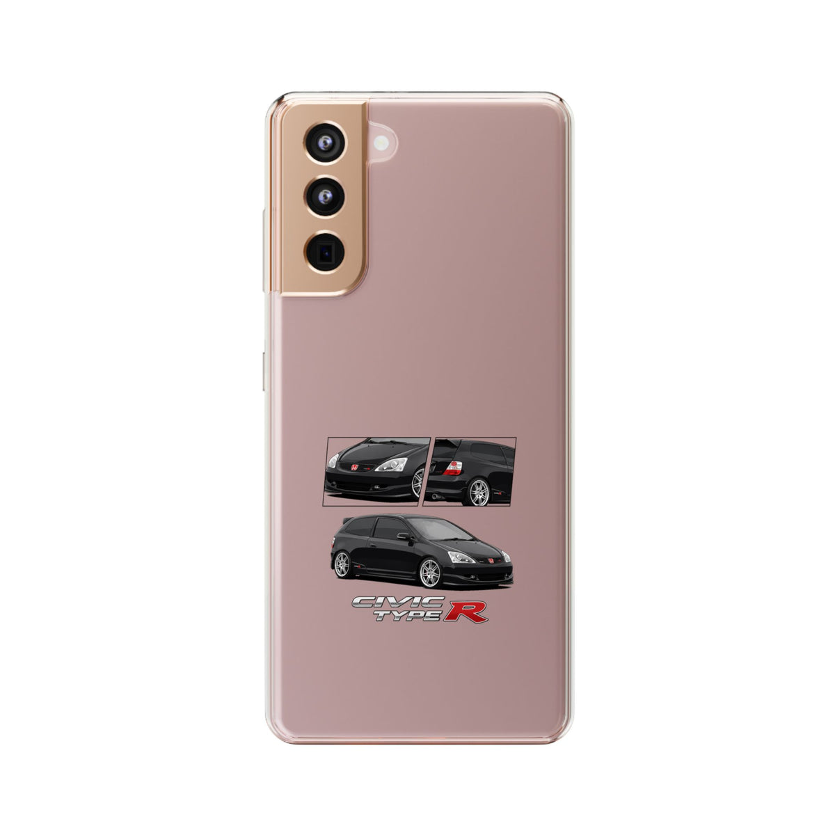 BLACK EP3 TYPE R PHONE CASES