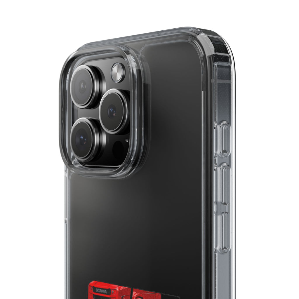 RED SCANIA T-CAB PHONE CASES
