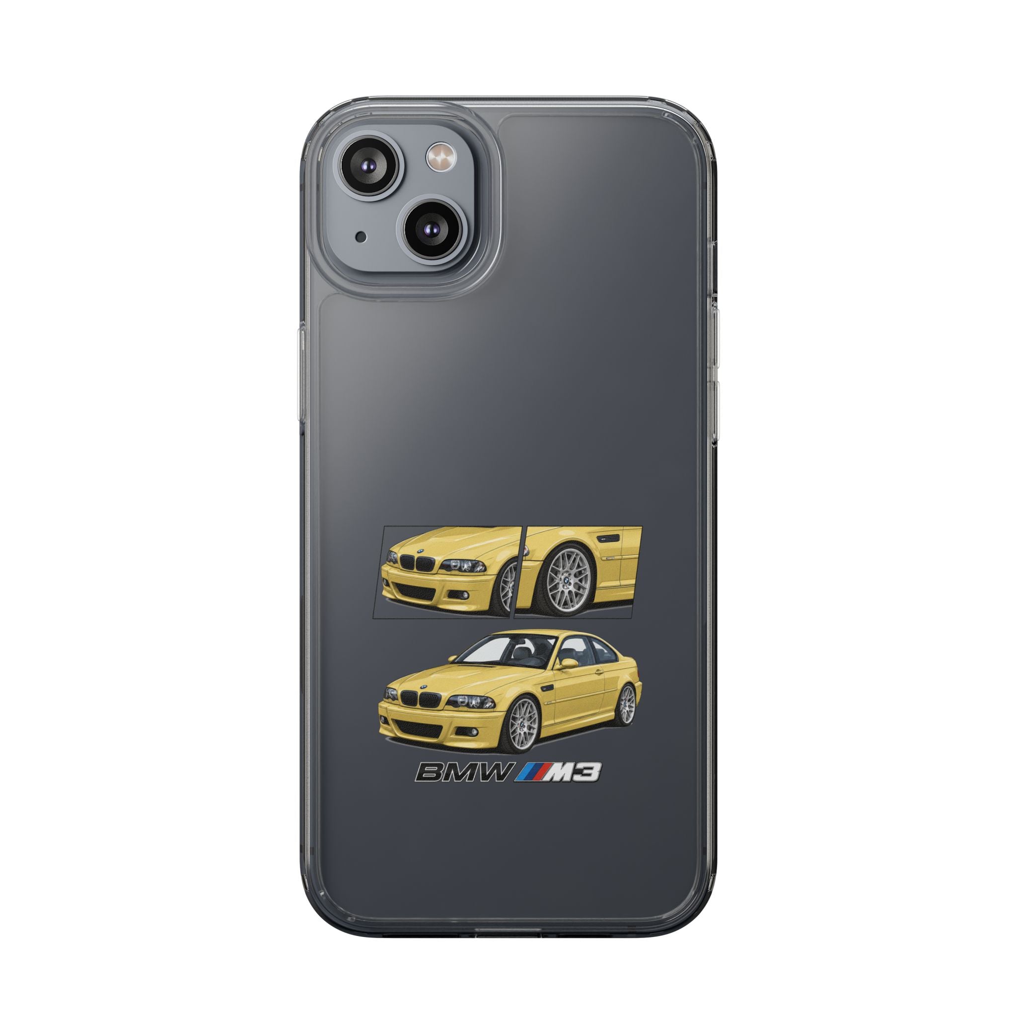 YELLOW BMW E46 PHONE CASES