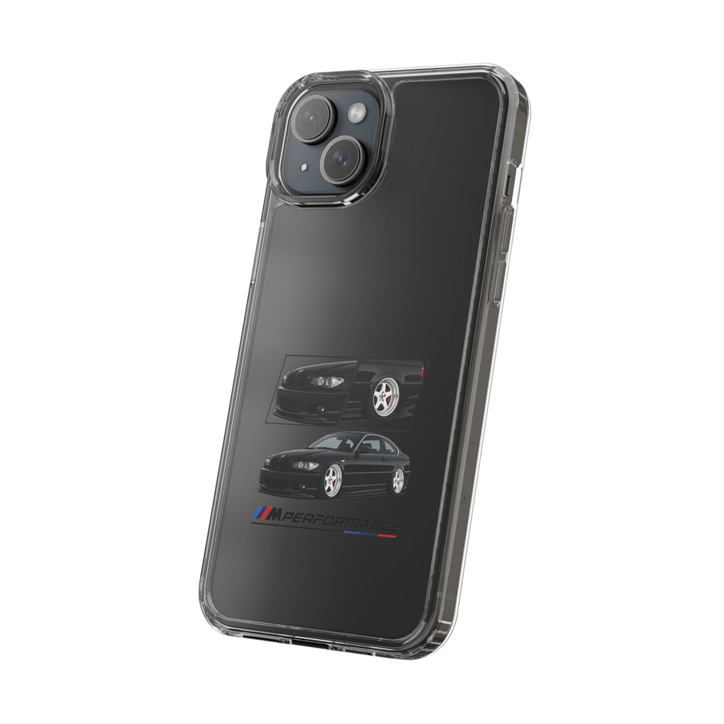 BLACK BMW E46 PHONED CASES