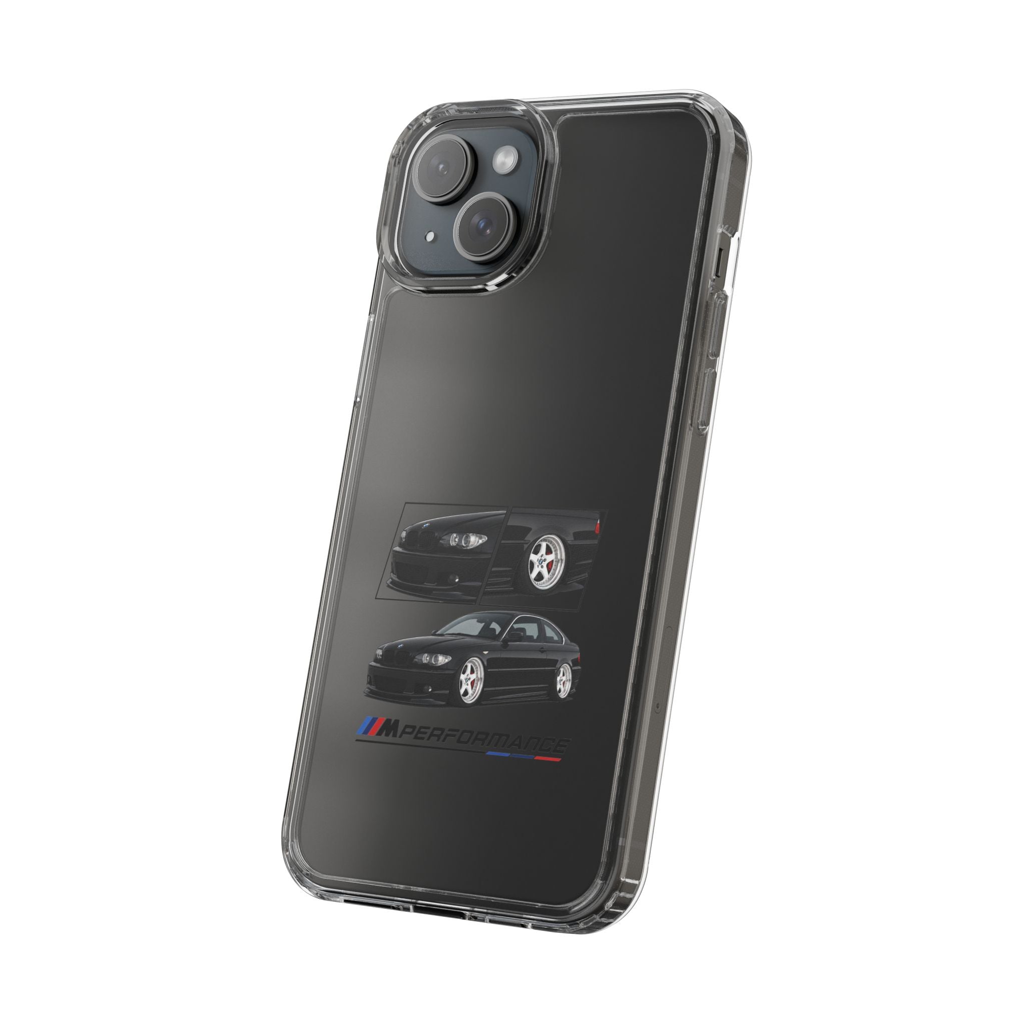 BLACK BMW E46 PHONED CASES