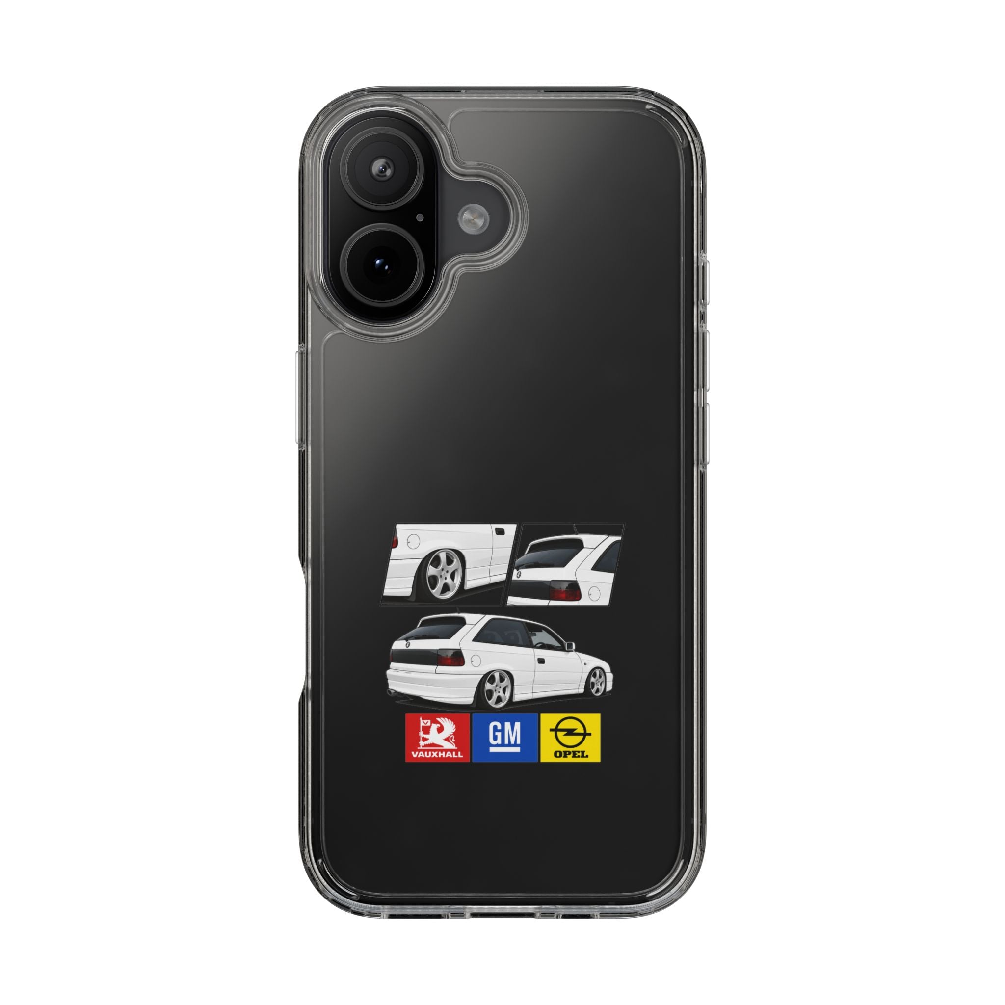 WHITE ASTRA MK3 PHONE CASES