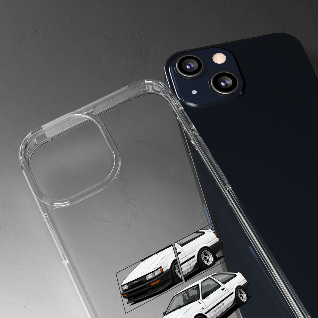 WHITE AE86 TWINCAM PHONE CASES