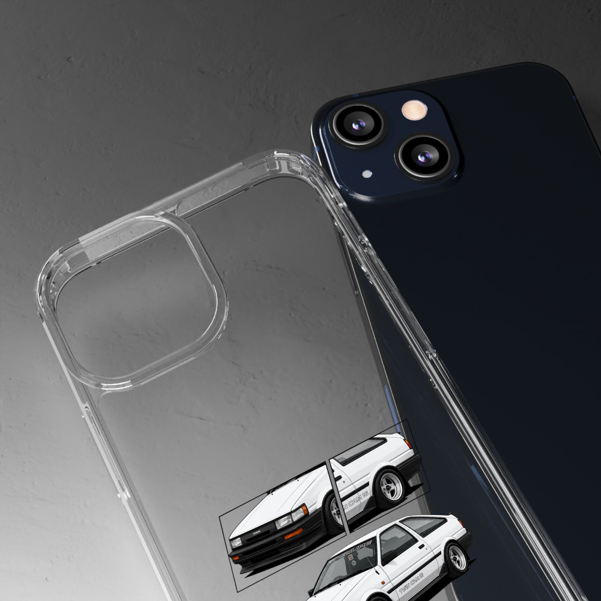 WHITE AE86 TWINCAM PHONE CASES