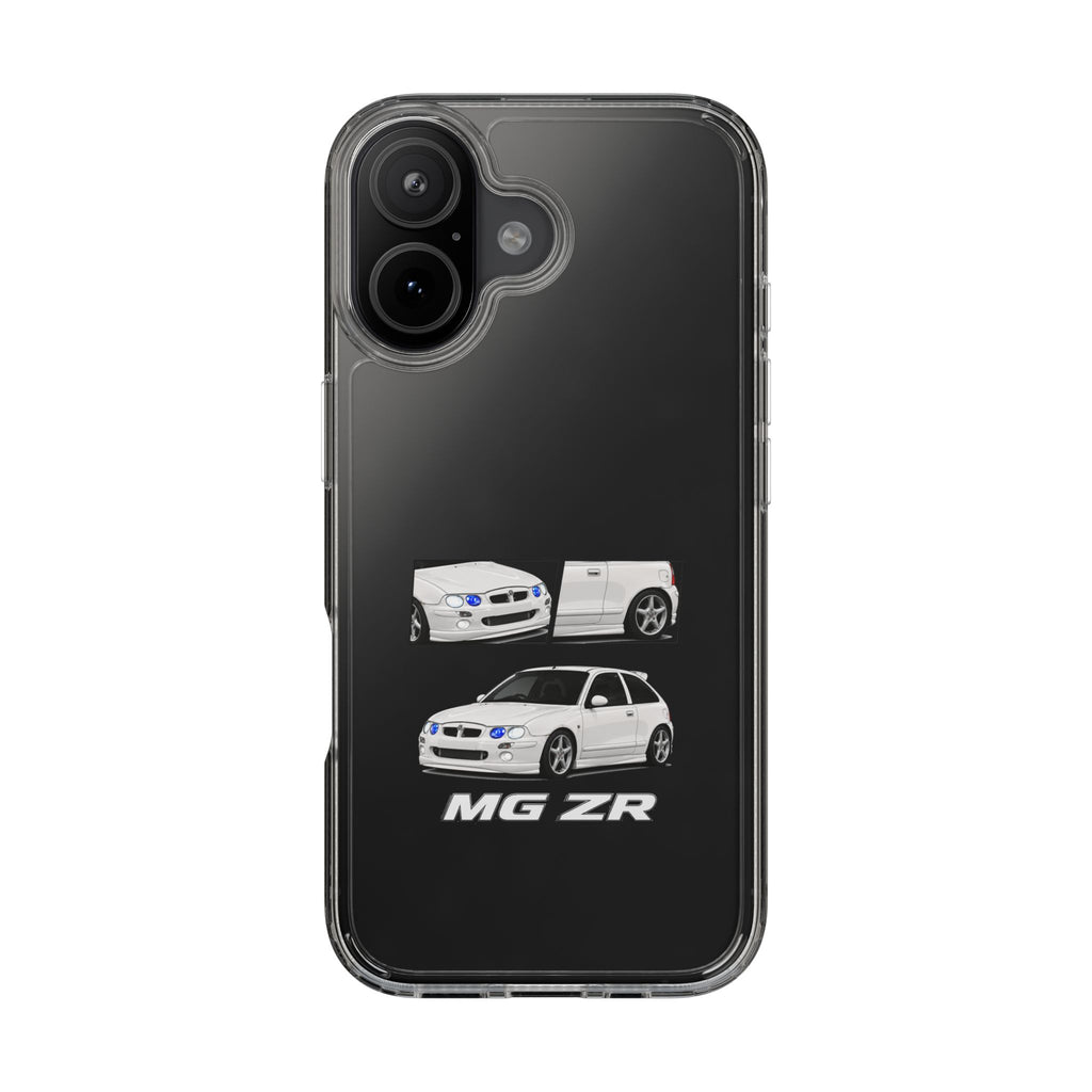 WHITE MG ZR PHONE CASES
