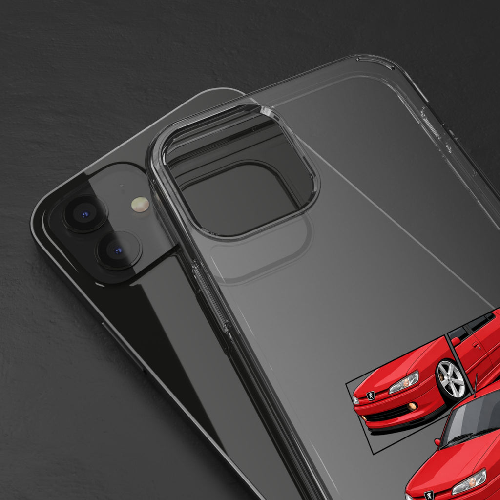 RED 306 DTURBO SEDAN PHONE CASES