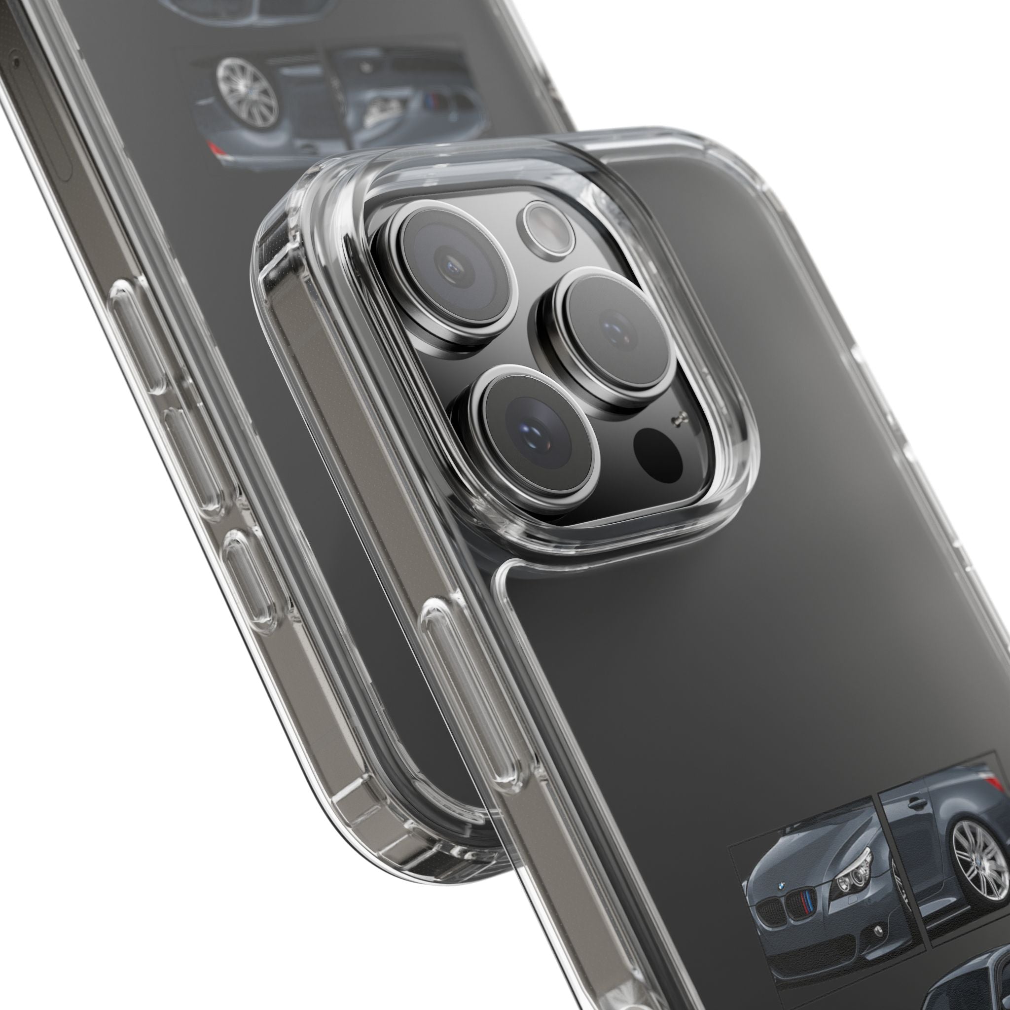 GREY BMW E60 PHONE CASES