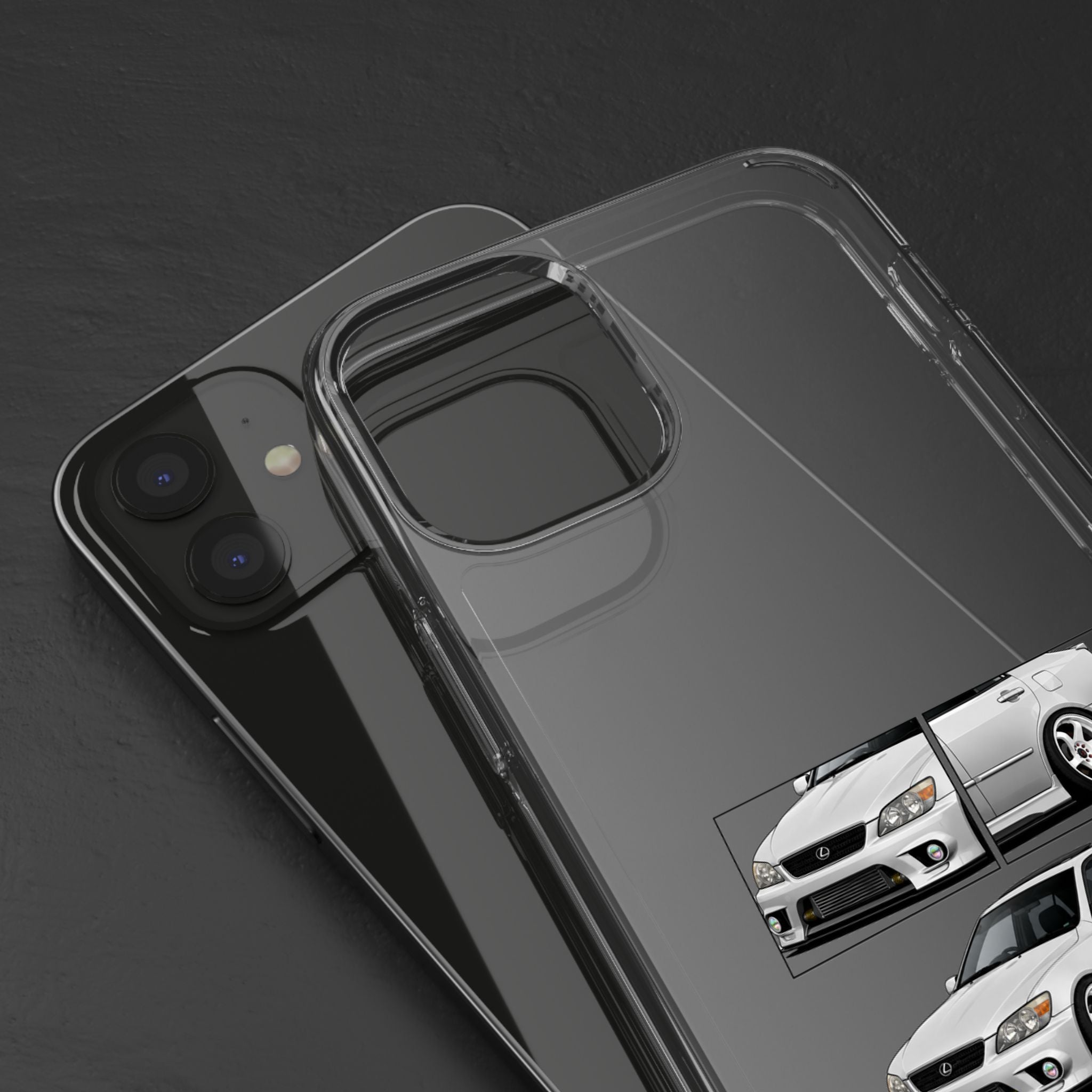 SILVER LEXUS IS200 PHONE CASES
