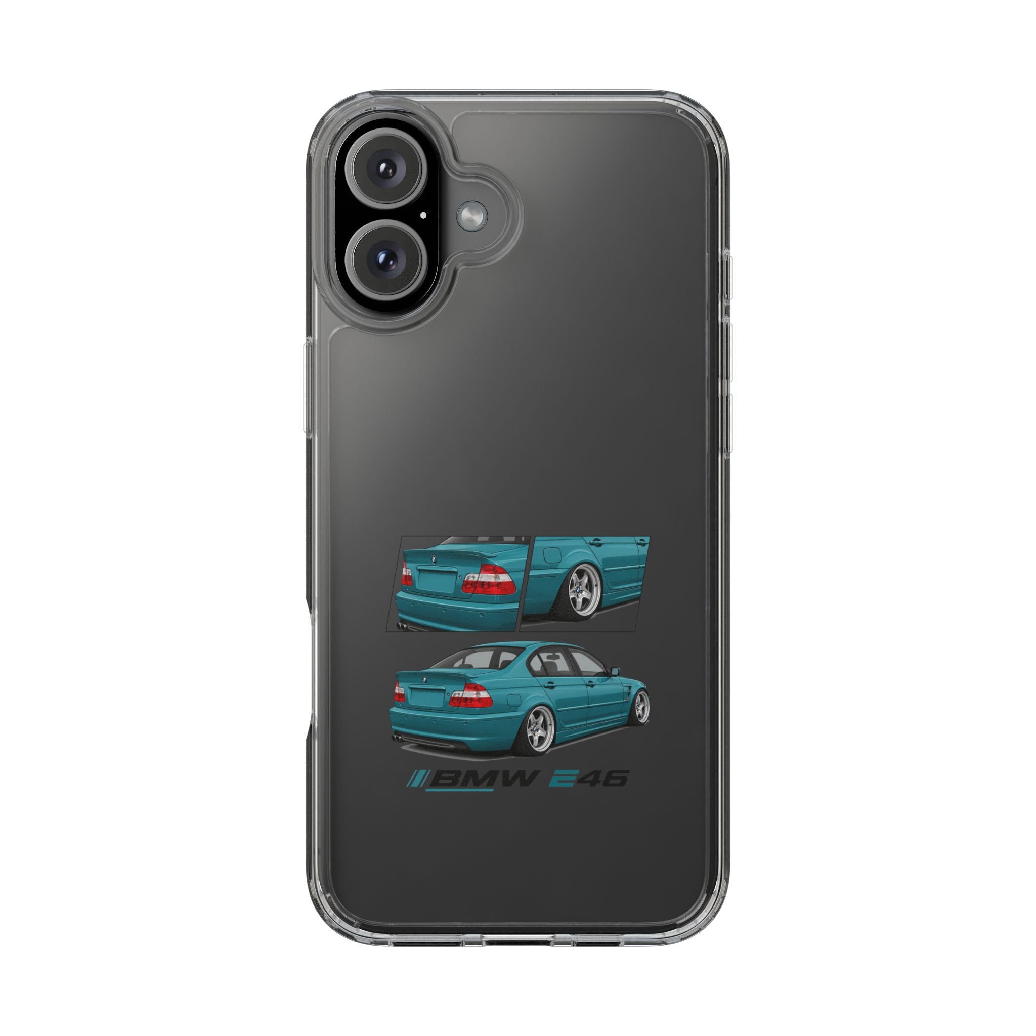 TURQUOISE BMW E46 PHONE CASES