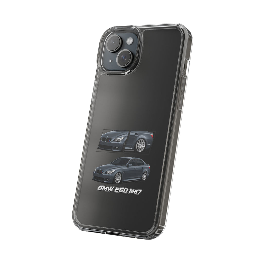 GREY BMW E60 PHONE CASES