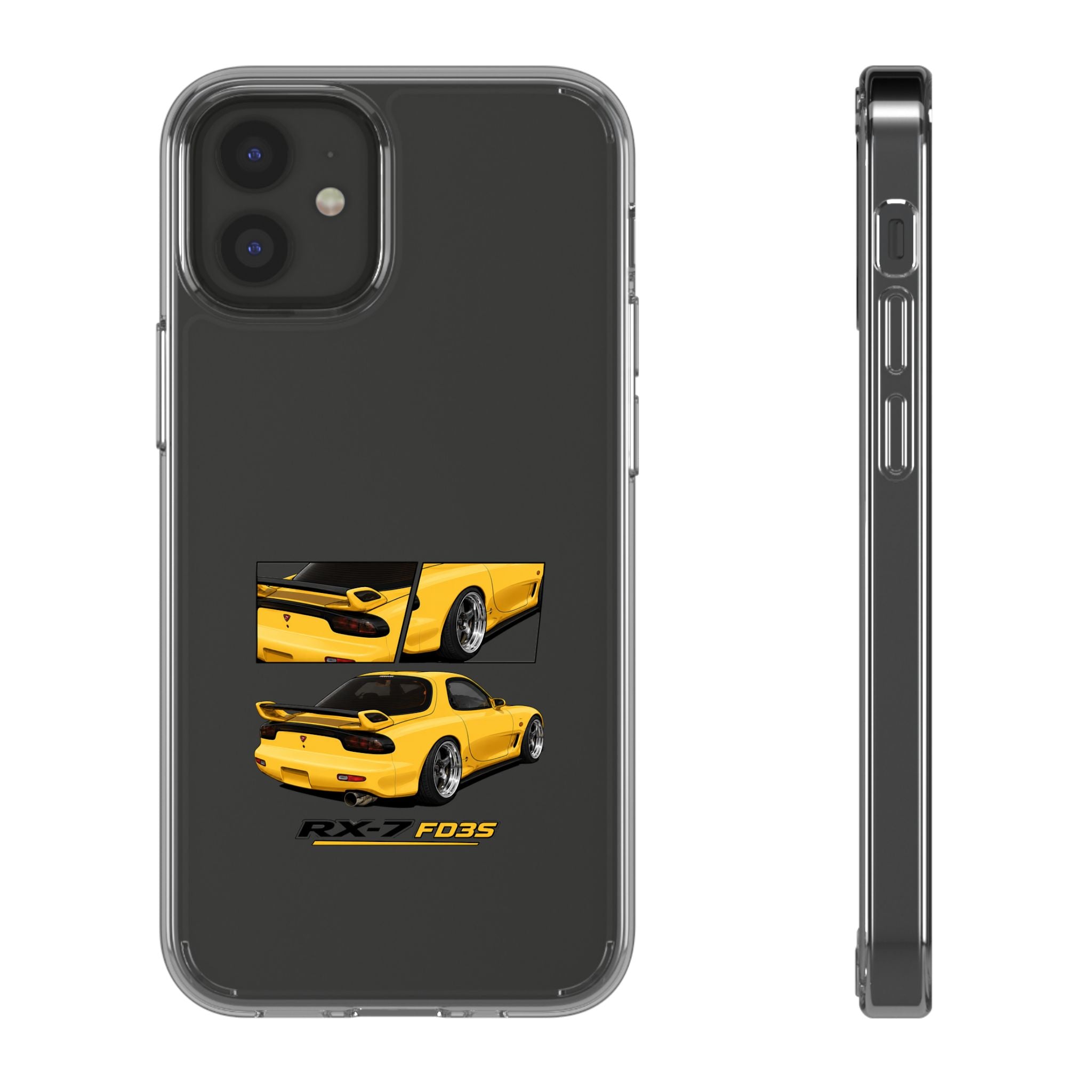 YELLOW MAZDA RX7 PHONE CASES