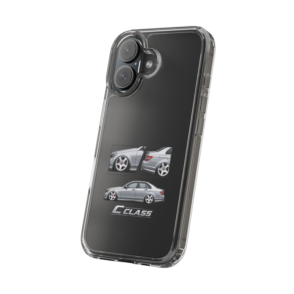 SILVER MERC C-CLASS PHONE CASES