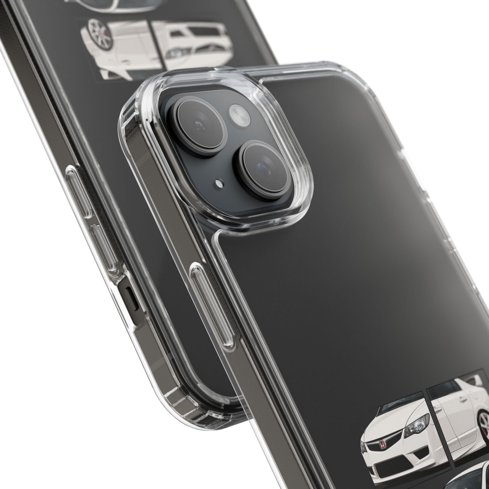 WHITE CIVIC FD PHONE CASES
