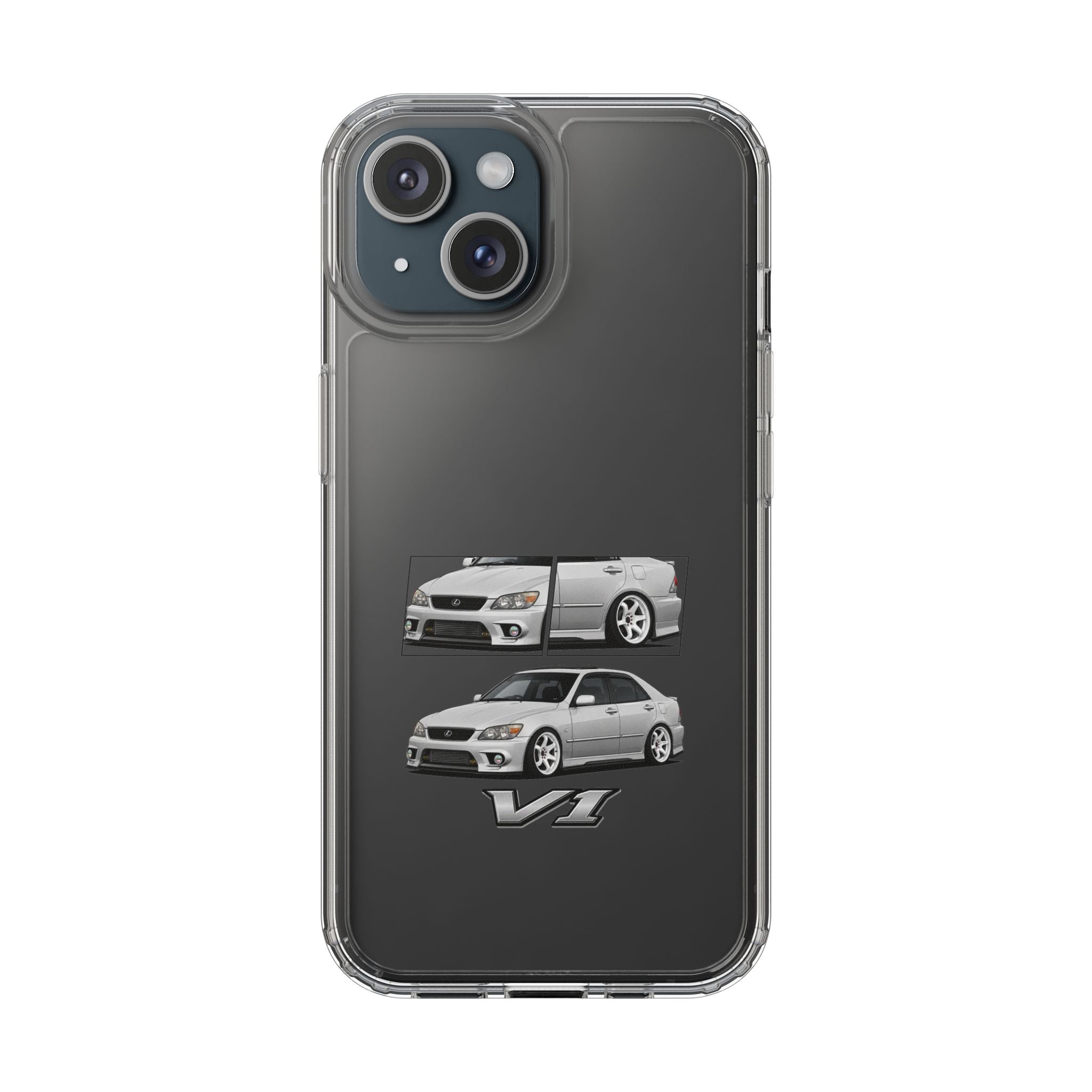 SILVER LEXUS IS200 PHONE CASES