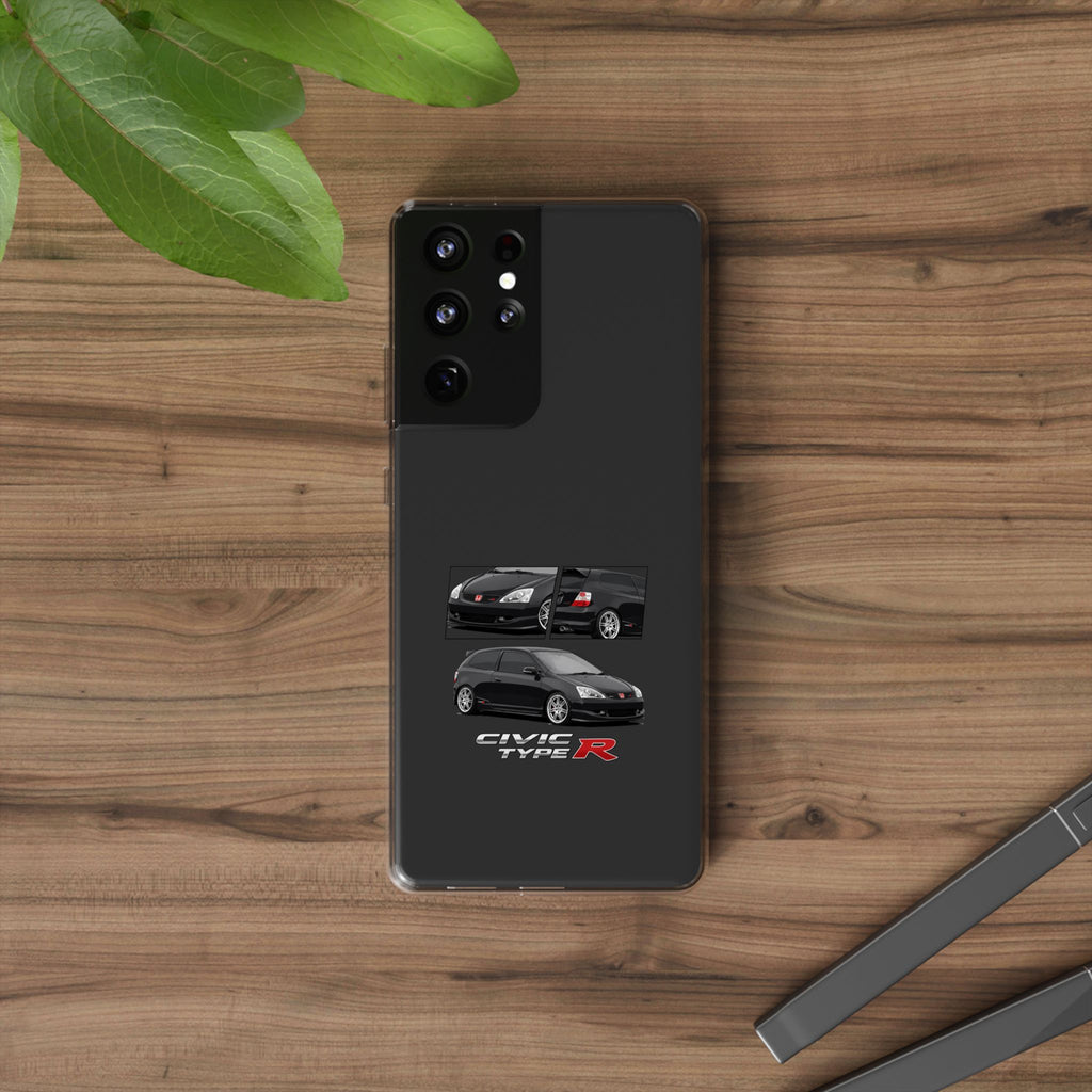 BLACK EP3 TYPE R PHONE CASES
