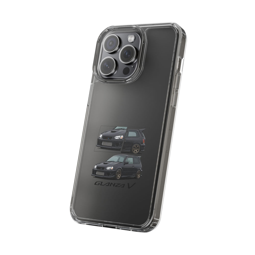 BLACK TOYOTA GLANZA PHONE CASES