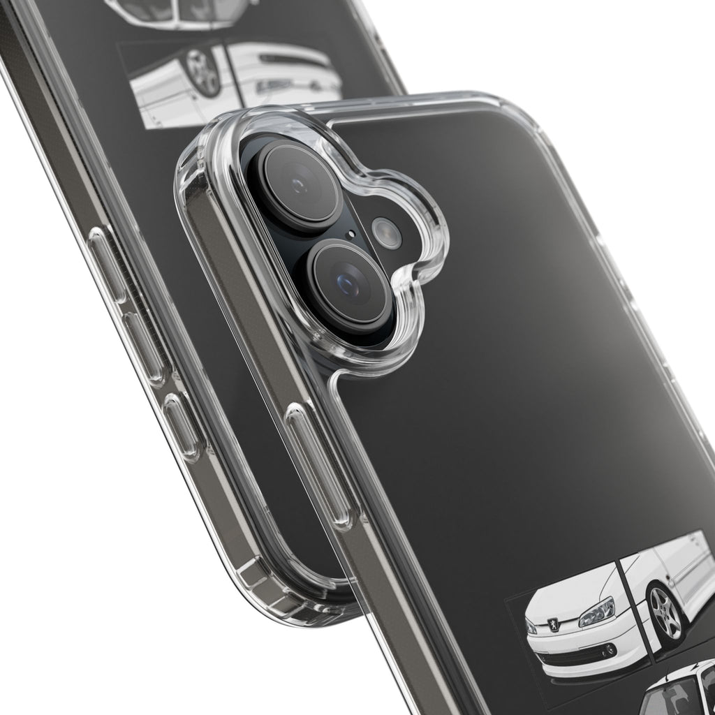 WHITE DTURBO PHONE CASES