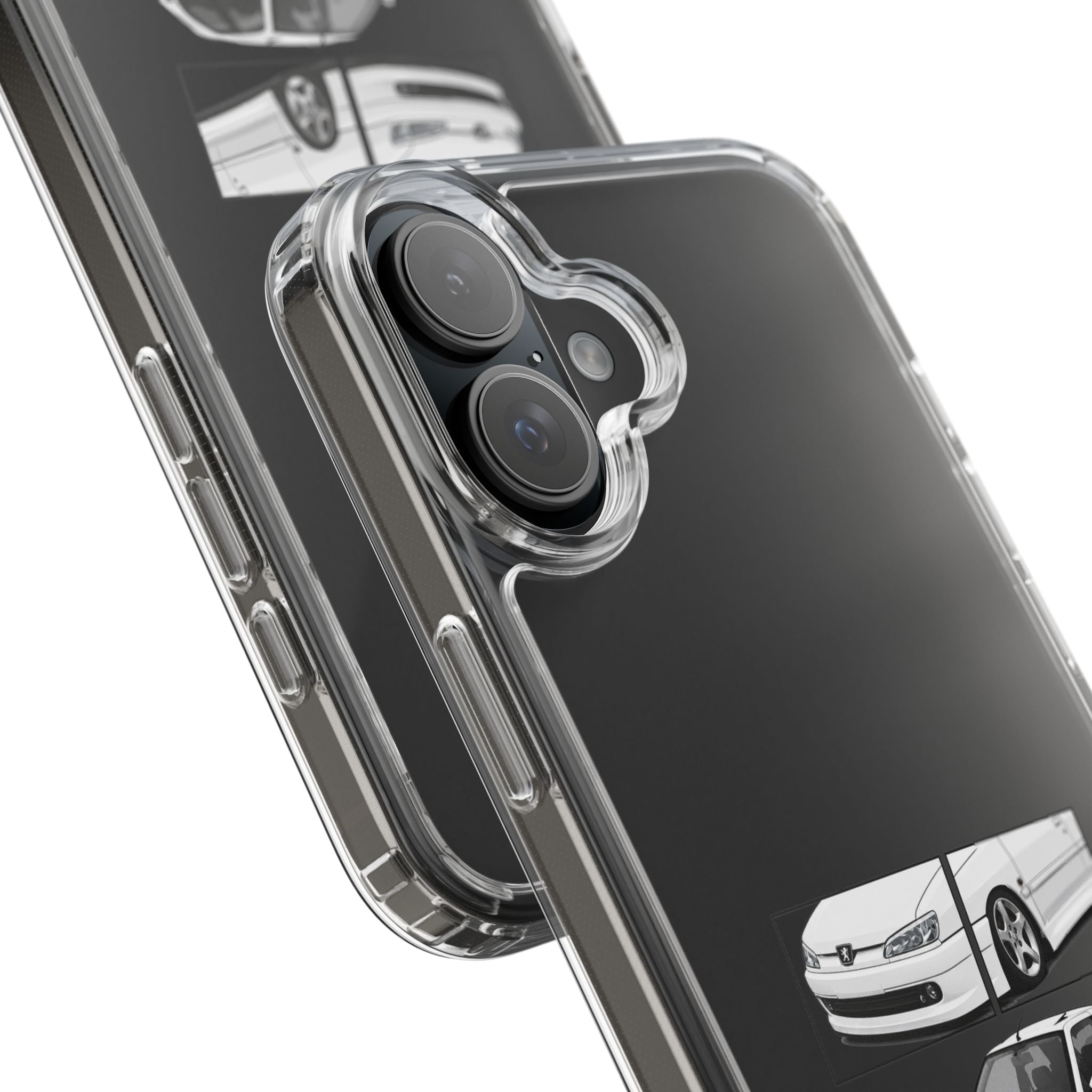 WHITE DTURBO PHONE CASES