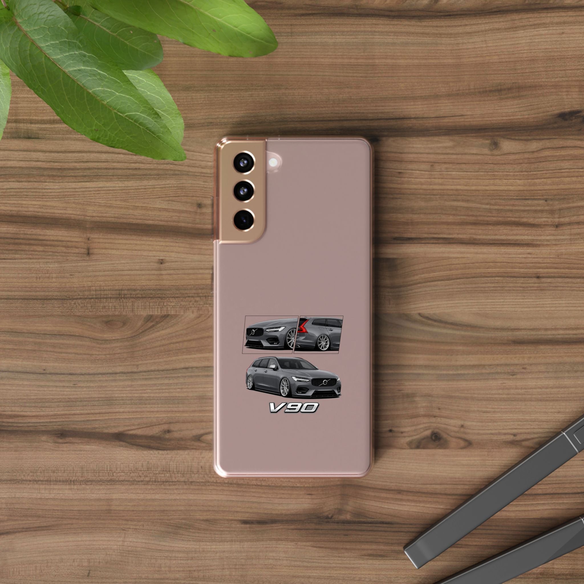 GREY VOLVO V90 PHONE CASES