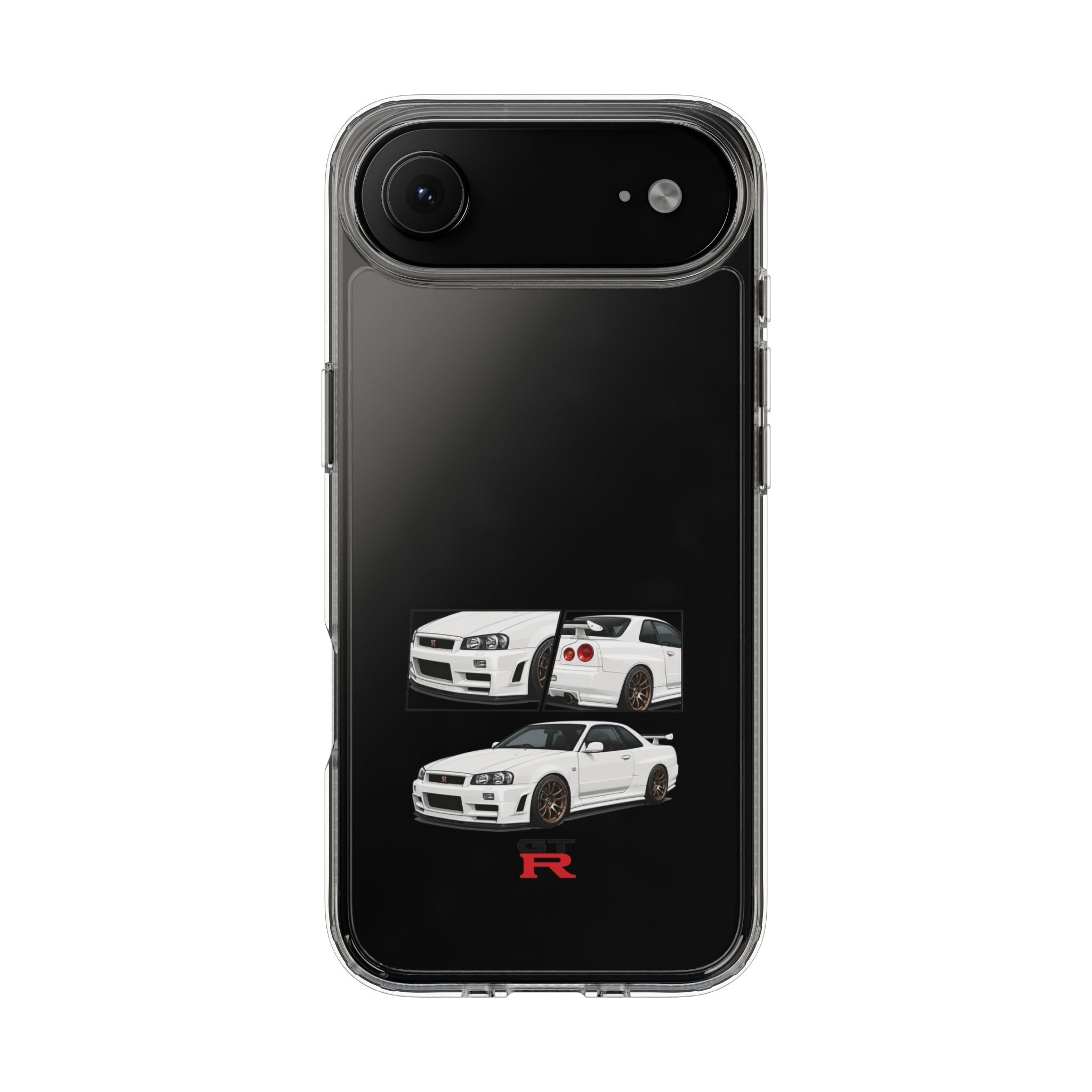 WHITE R34 GTR PHONE CASES