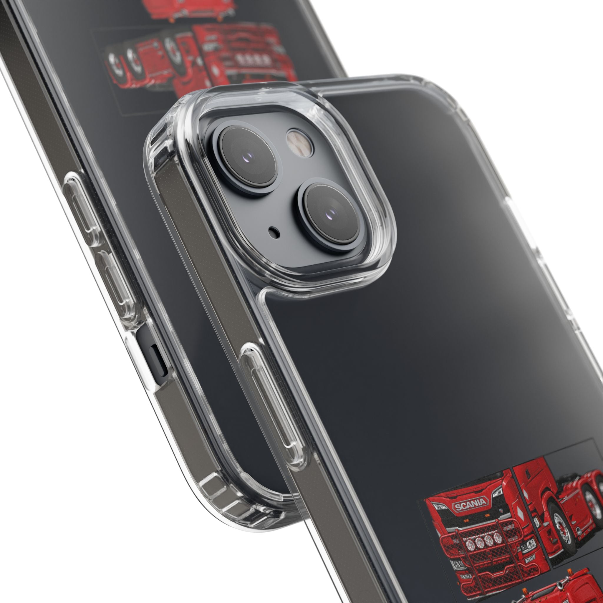 RED SCANIA S-SERIES PHONE CASES