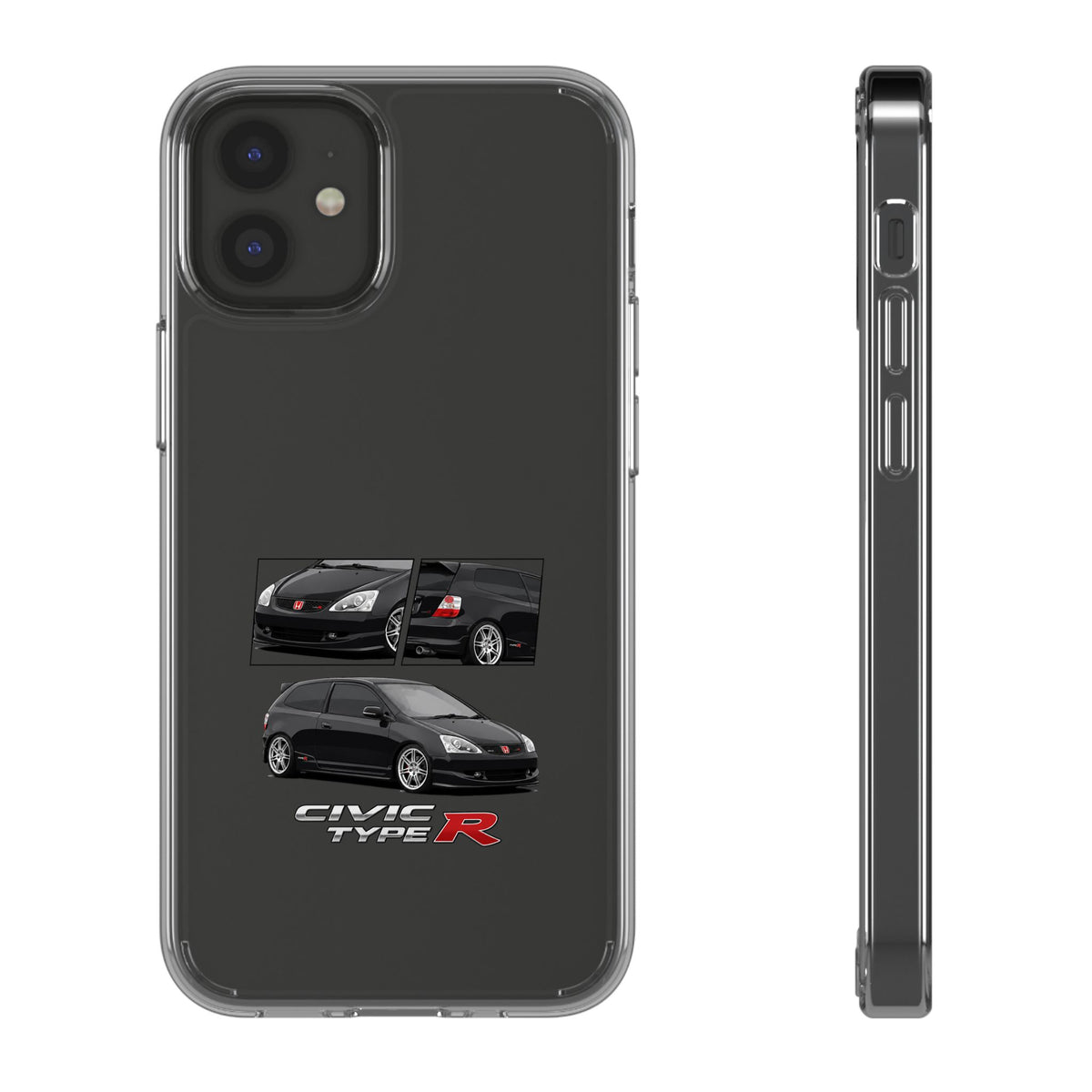 BLACK EP3 TYPE R PHONE CASES