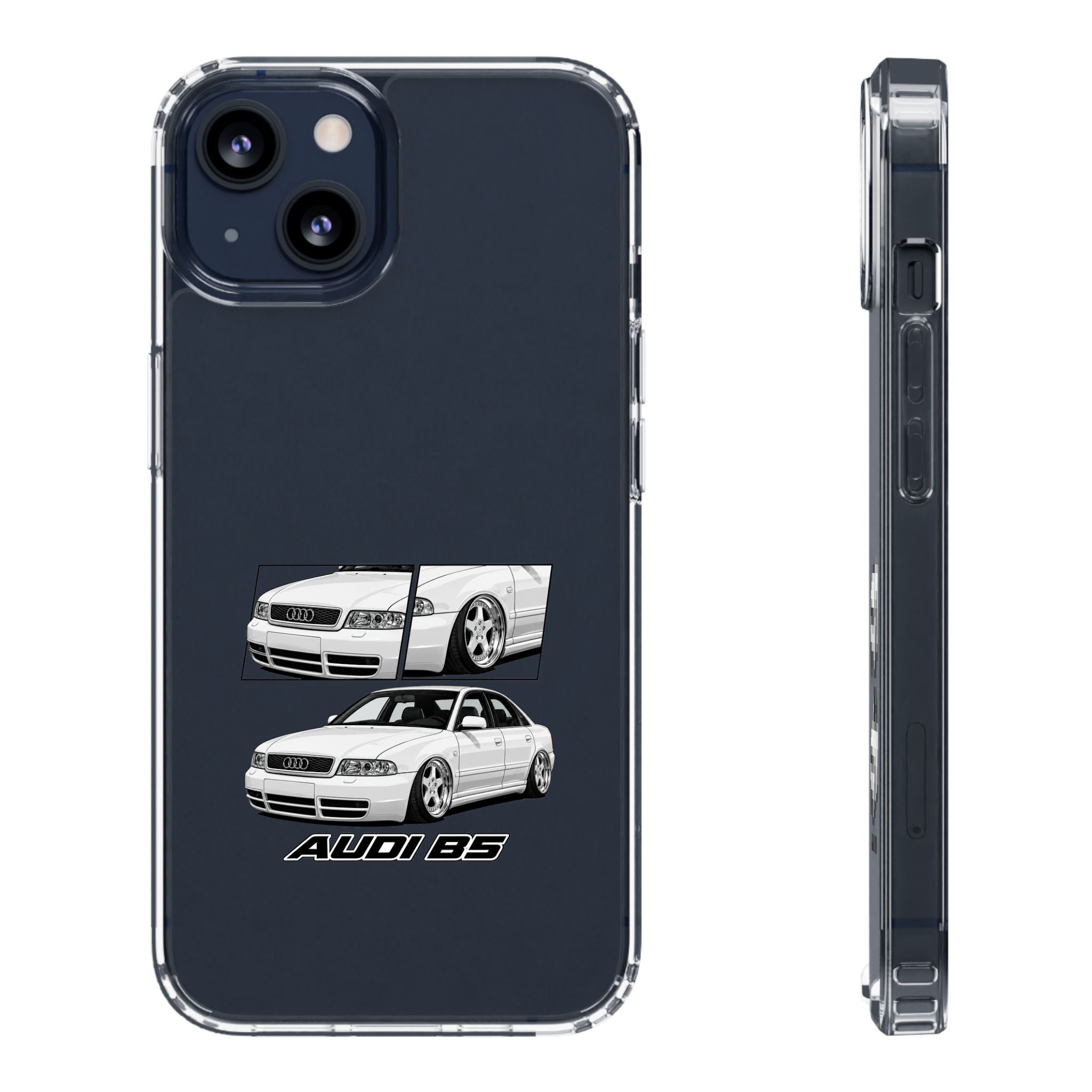 WHITE AUDI A4 B5 PHONE CASES