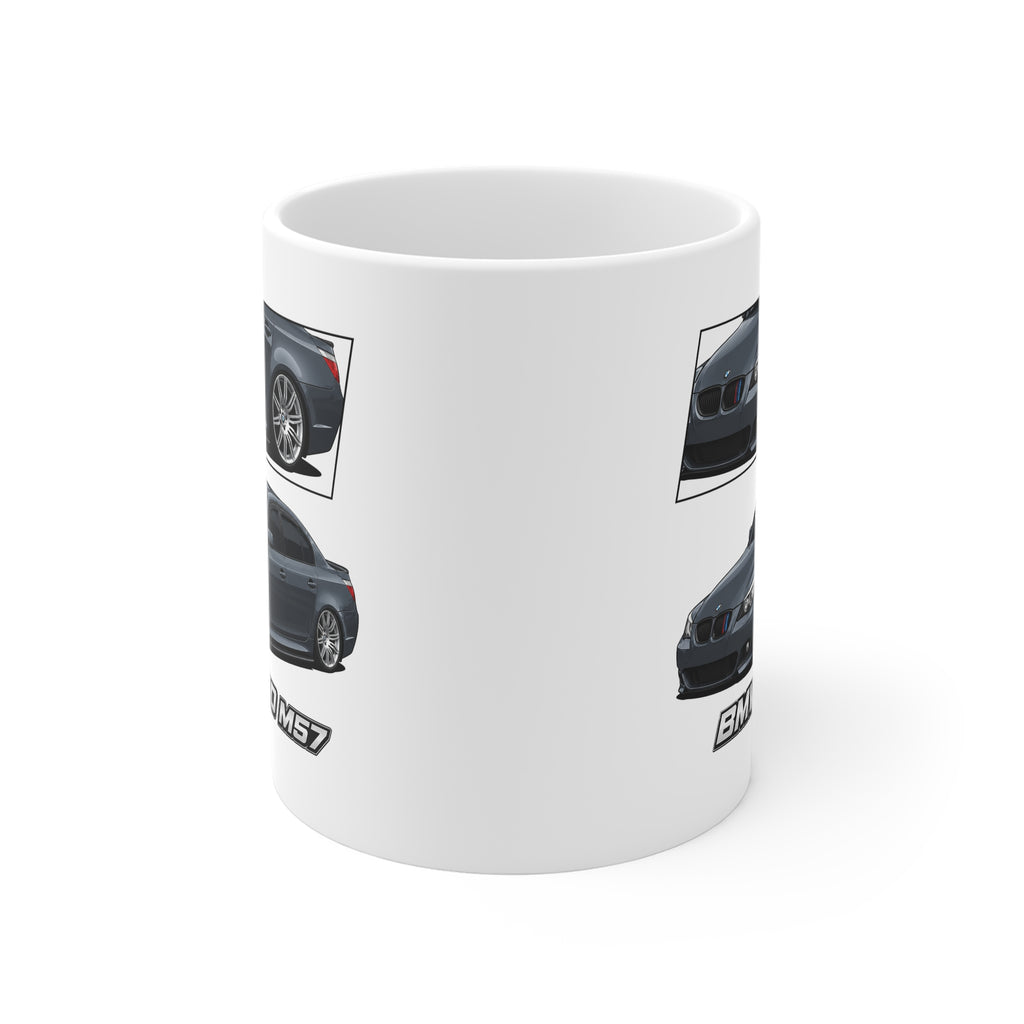 GREY BMW E60 MUG