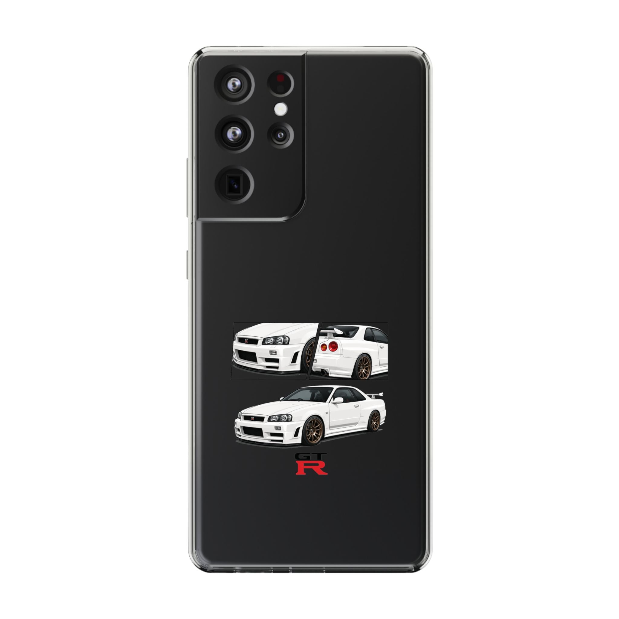 WHITE R34 GTR PHONE CASES