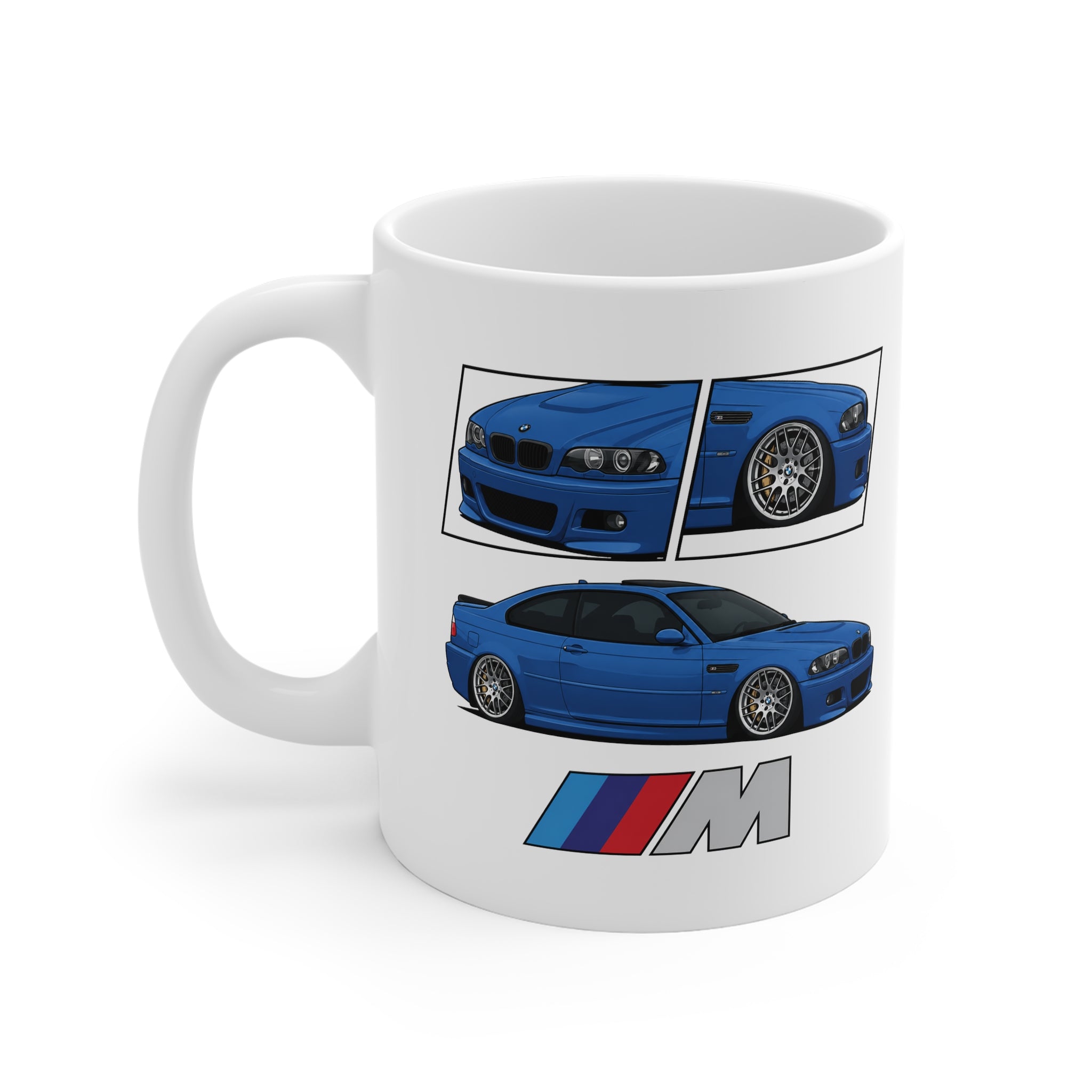BLUE BMW M3 E46 MUG