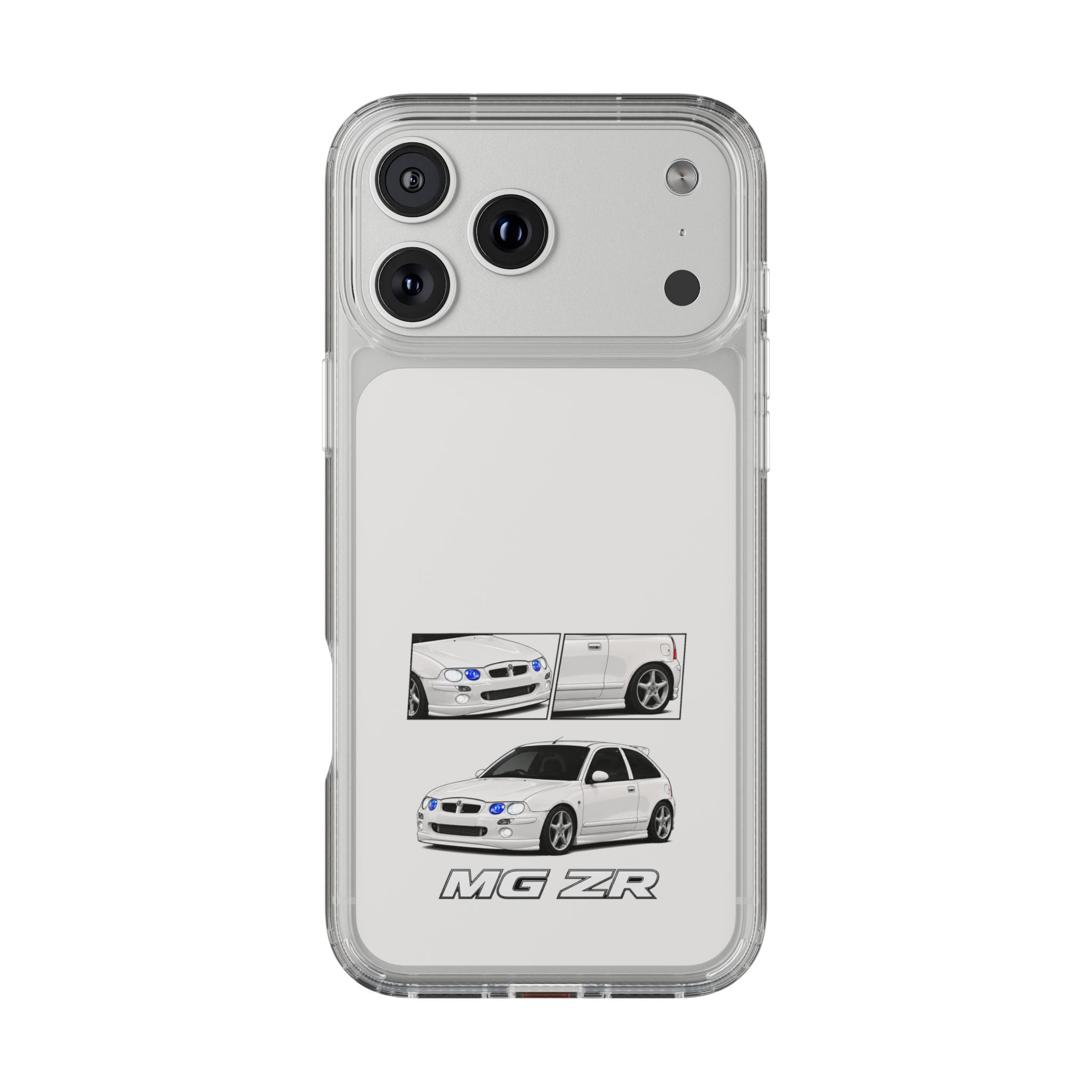 WHITE MG ZR PHONE CASES