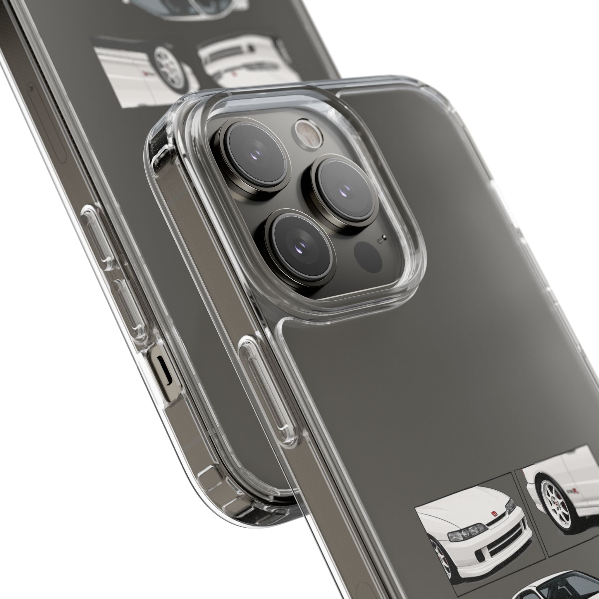 WHITE INTEGRA TYPE R PHONE CASES