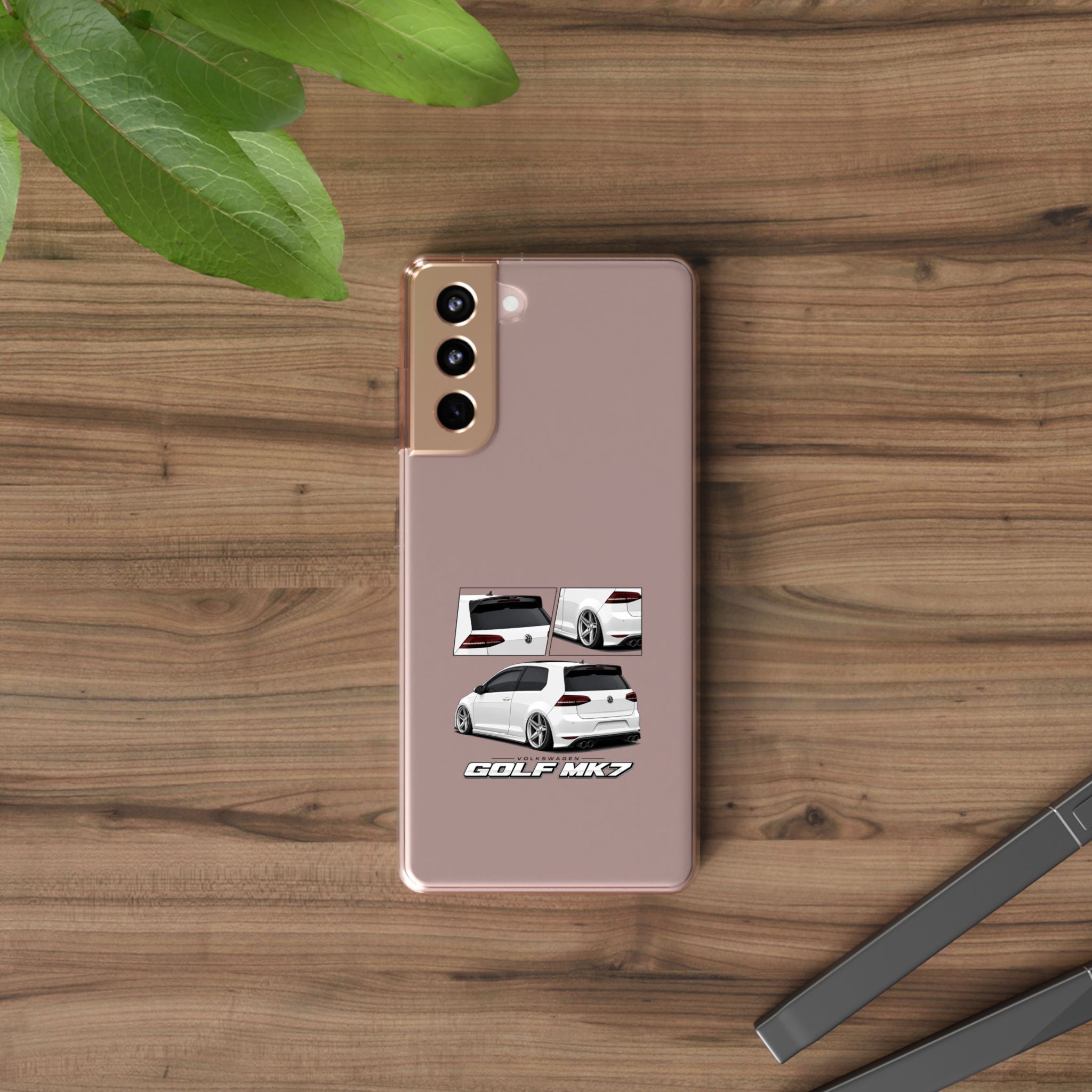 WHITE MK7 GOLF PHONE CASES