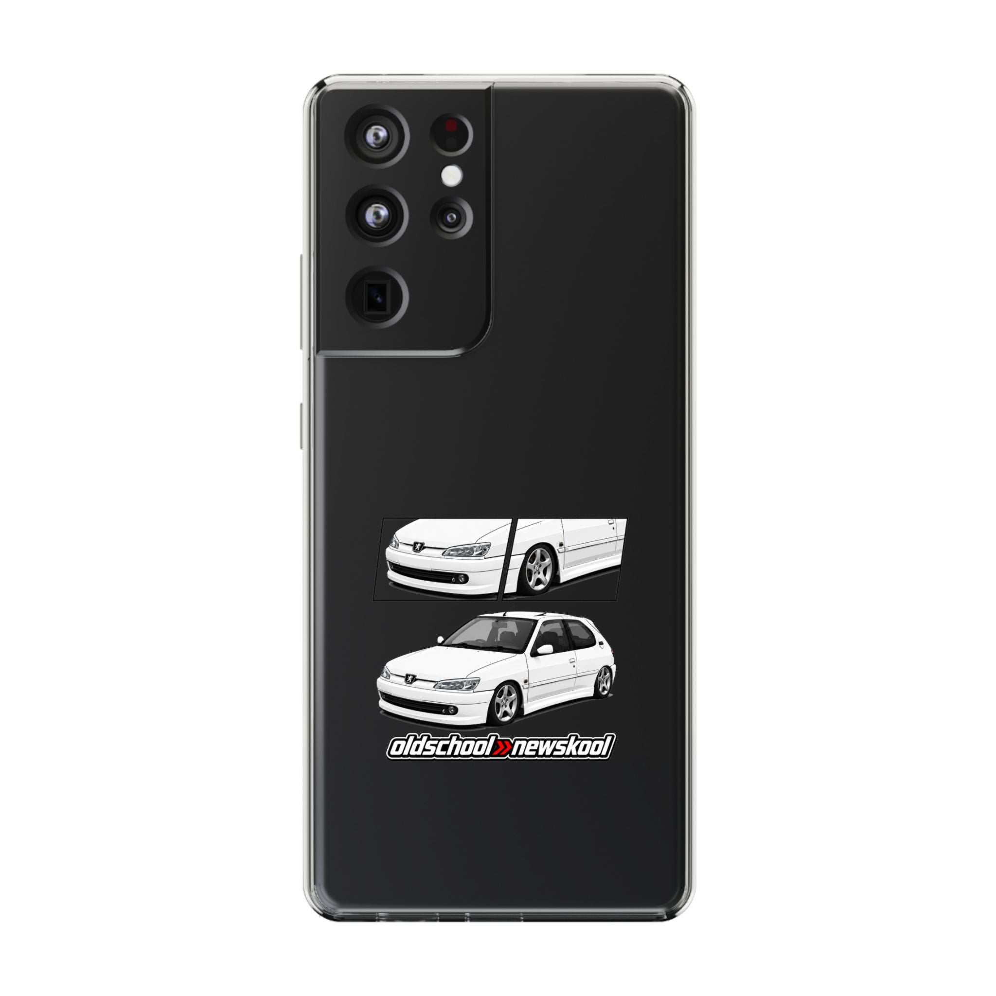 WHITE DTURBO PHONE CASES