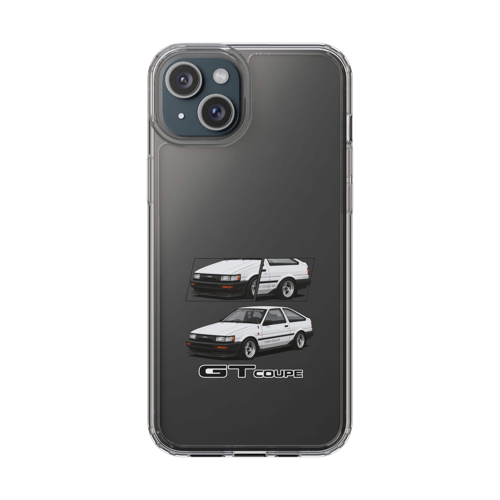 WHITE AE86 TWINCAM PHONE CASES