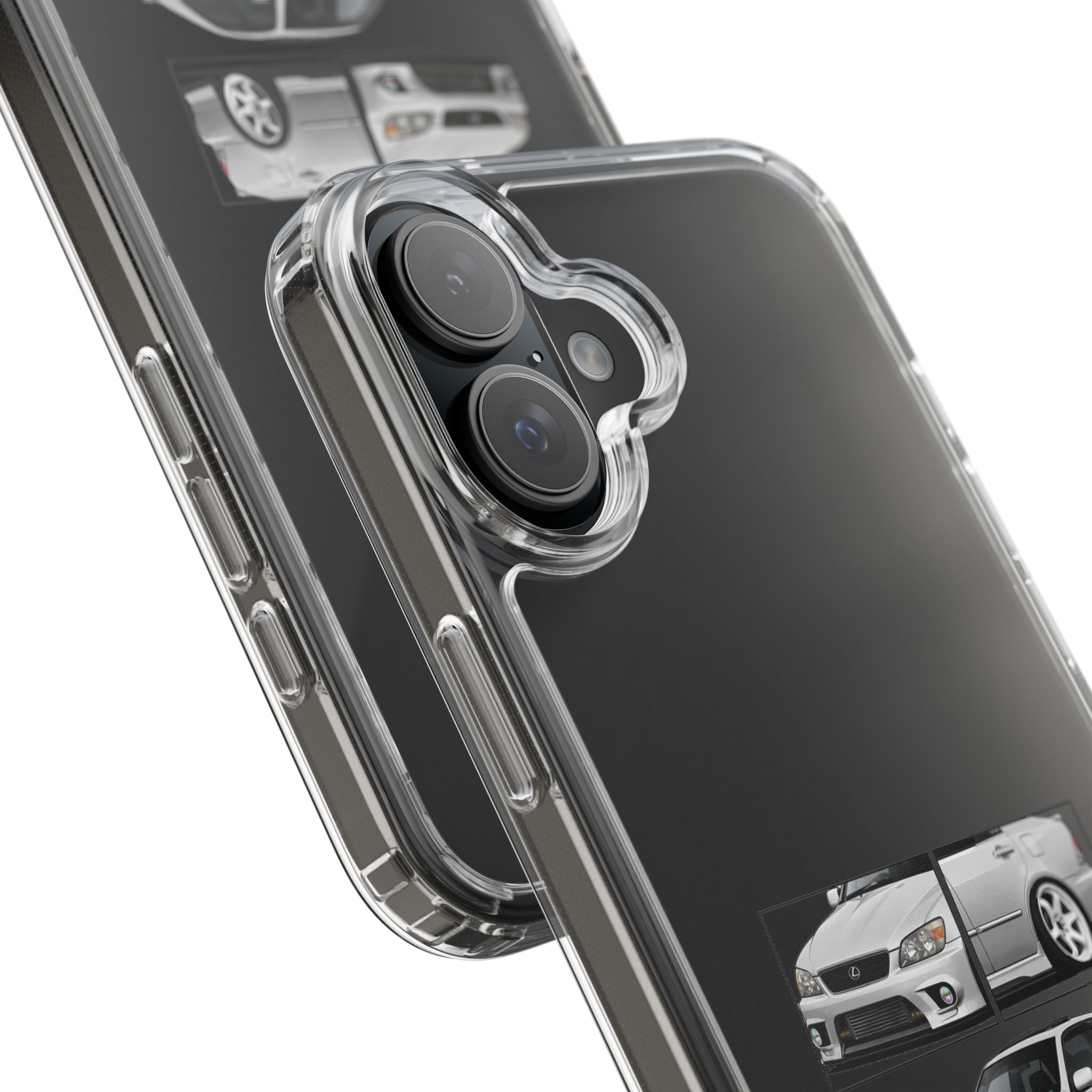SILVER LEXUS IS200 PHONE CASES