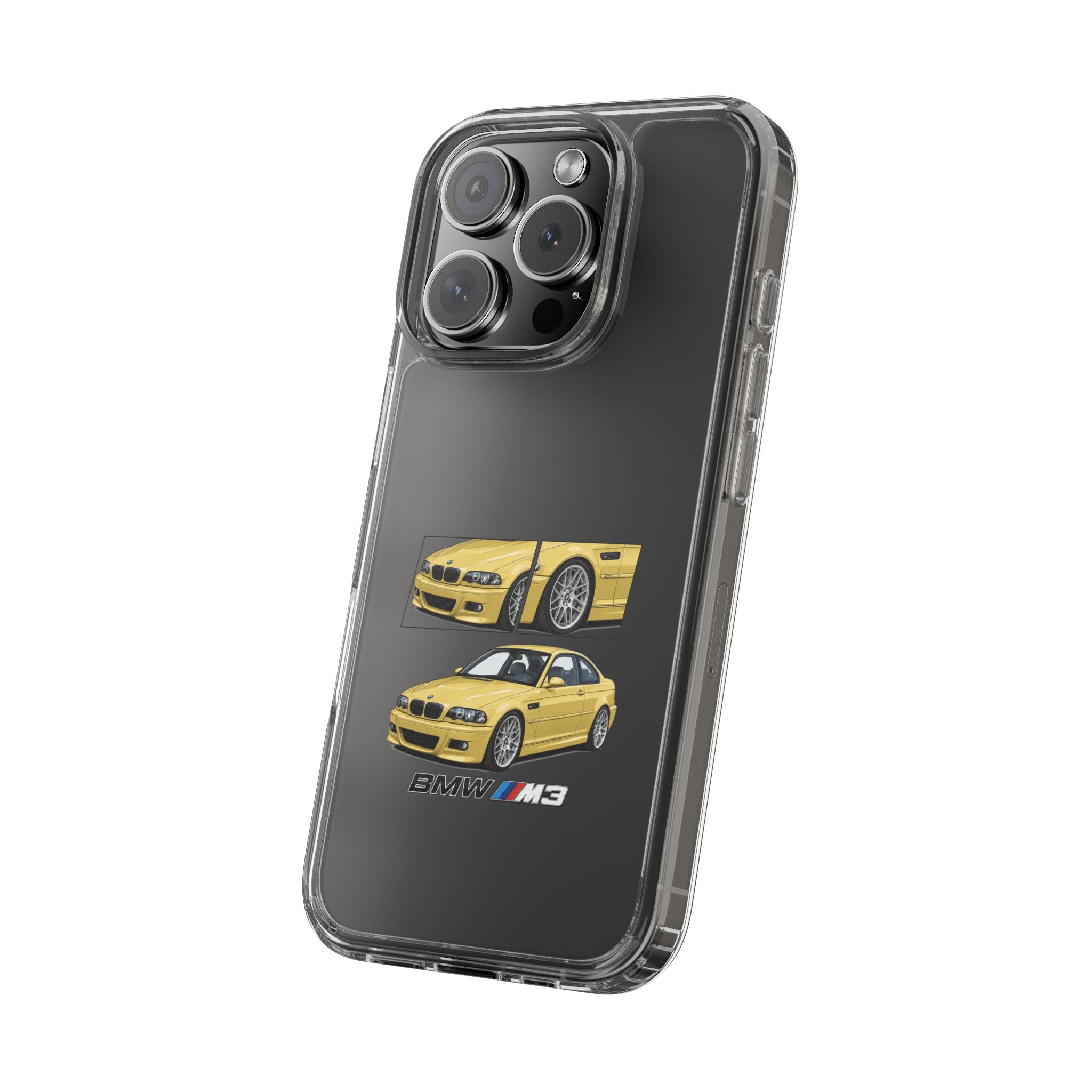 YELLOW BMW E46 PHONE CASES