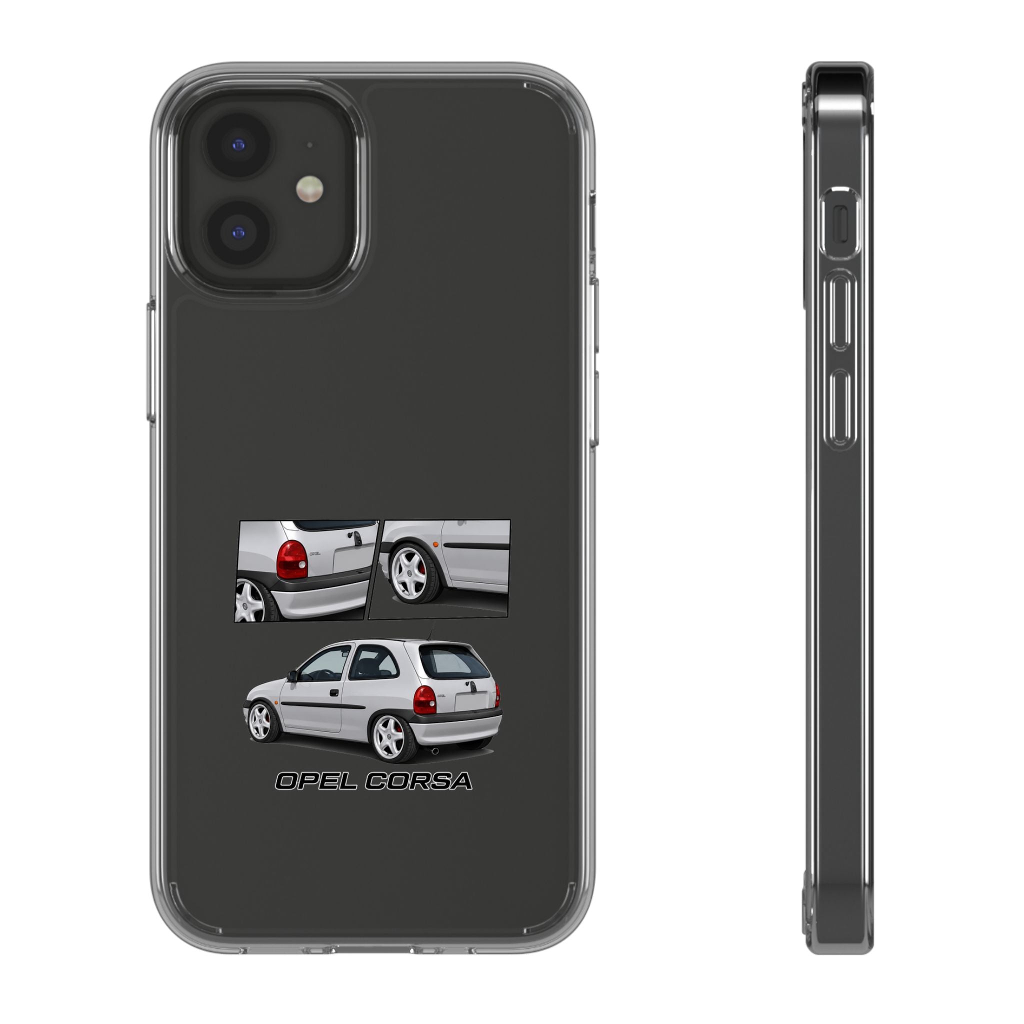 SILVER CORSA B PHONE CASES