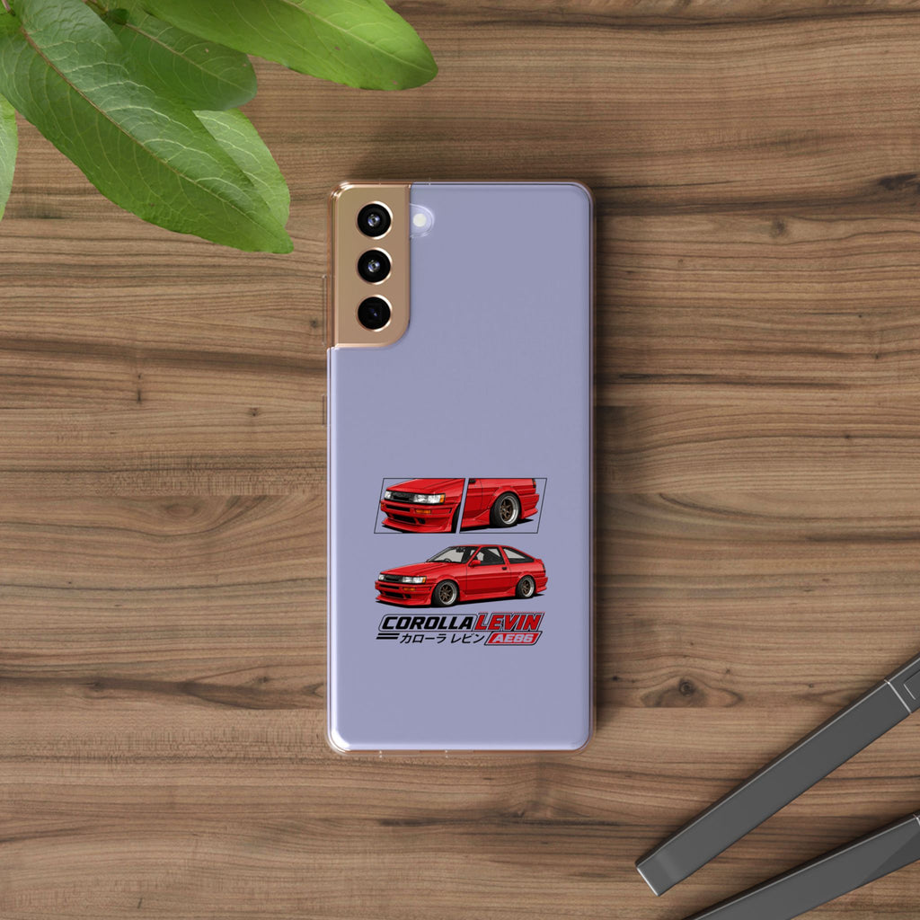 RED AE86 LEVIN PHONE CASES