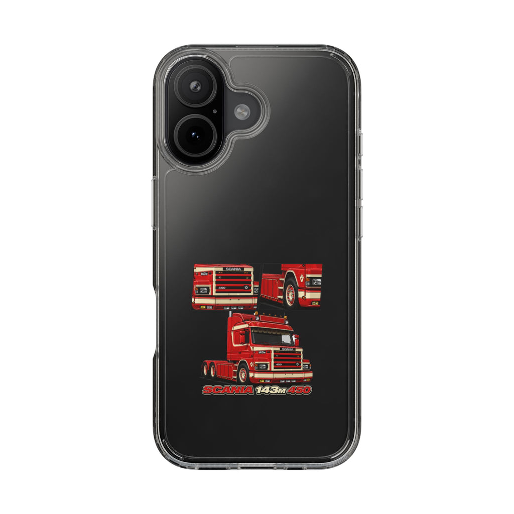 RED SCANIA 450 143M PHONE CASES