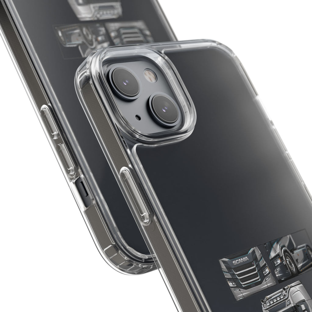 GREY SILVER SCANIA S-SERIES PHONE CASES